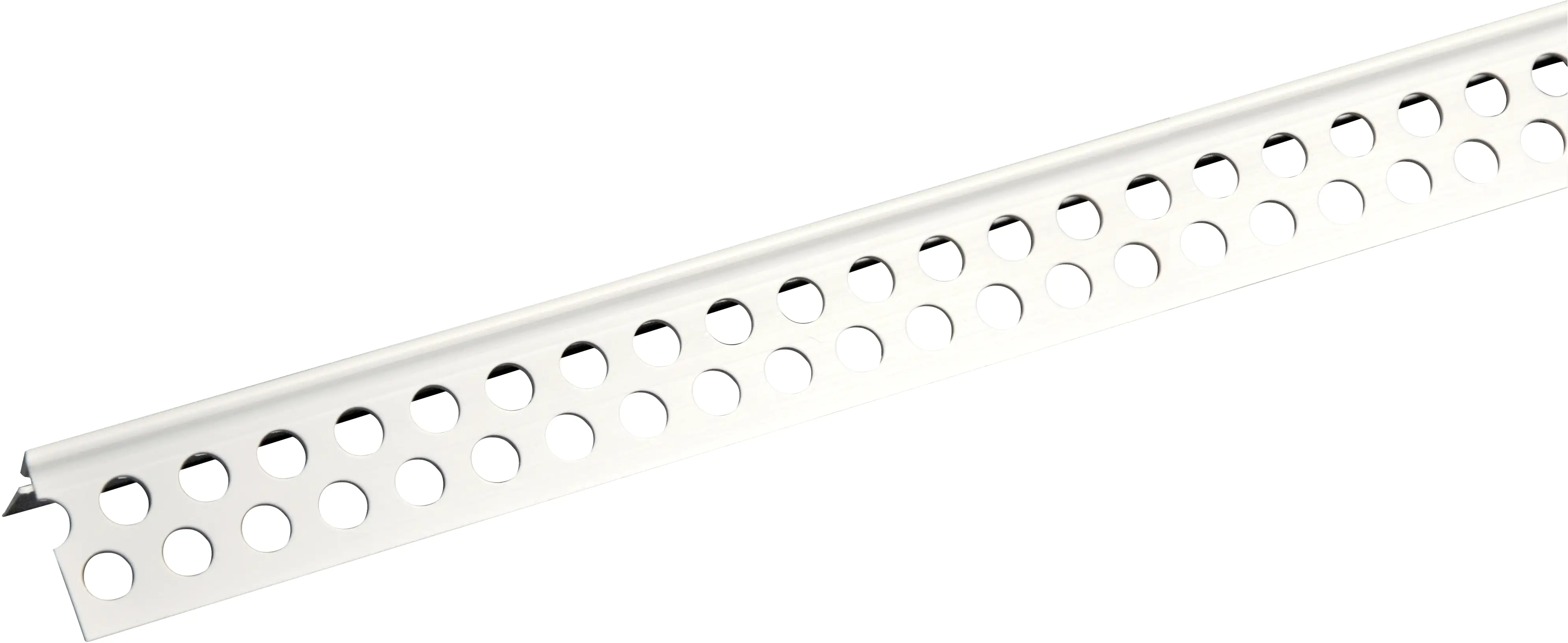Knauf PVC-Eckschutzprofil silber, 23 mm x 23 mm, 2,5 m lang