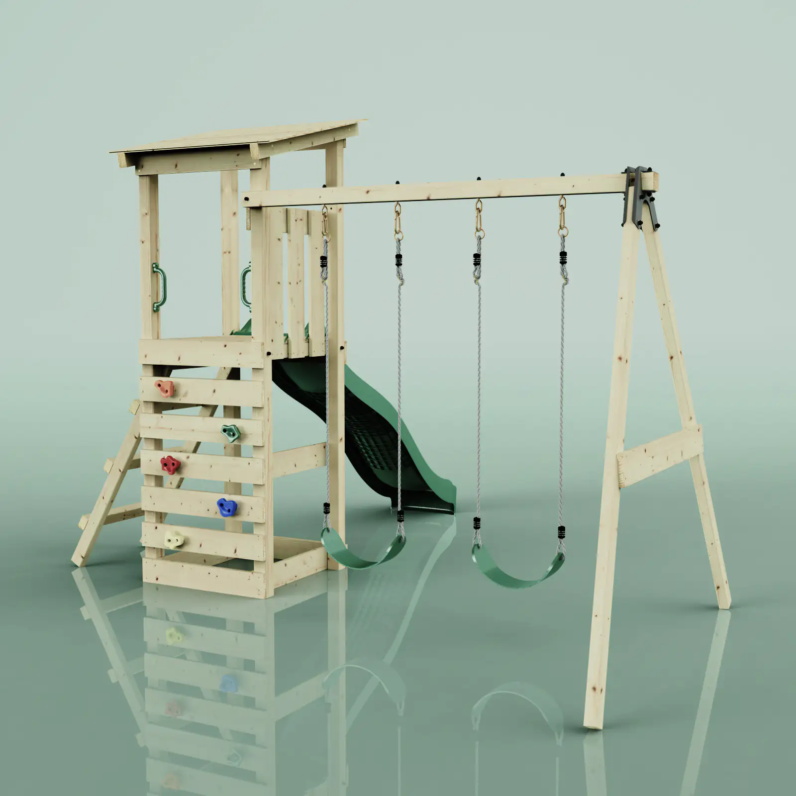 Weka Spielturm Neapel 322,1 x 284,4 x 228,8 cm