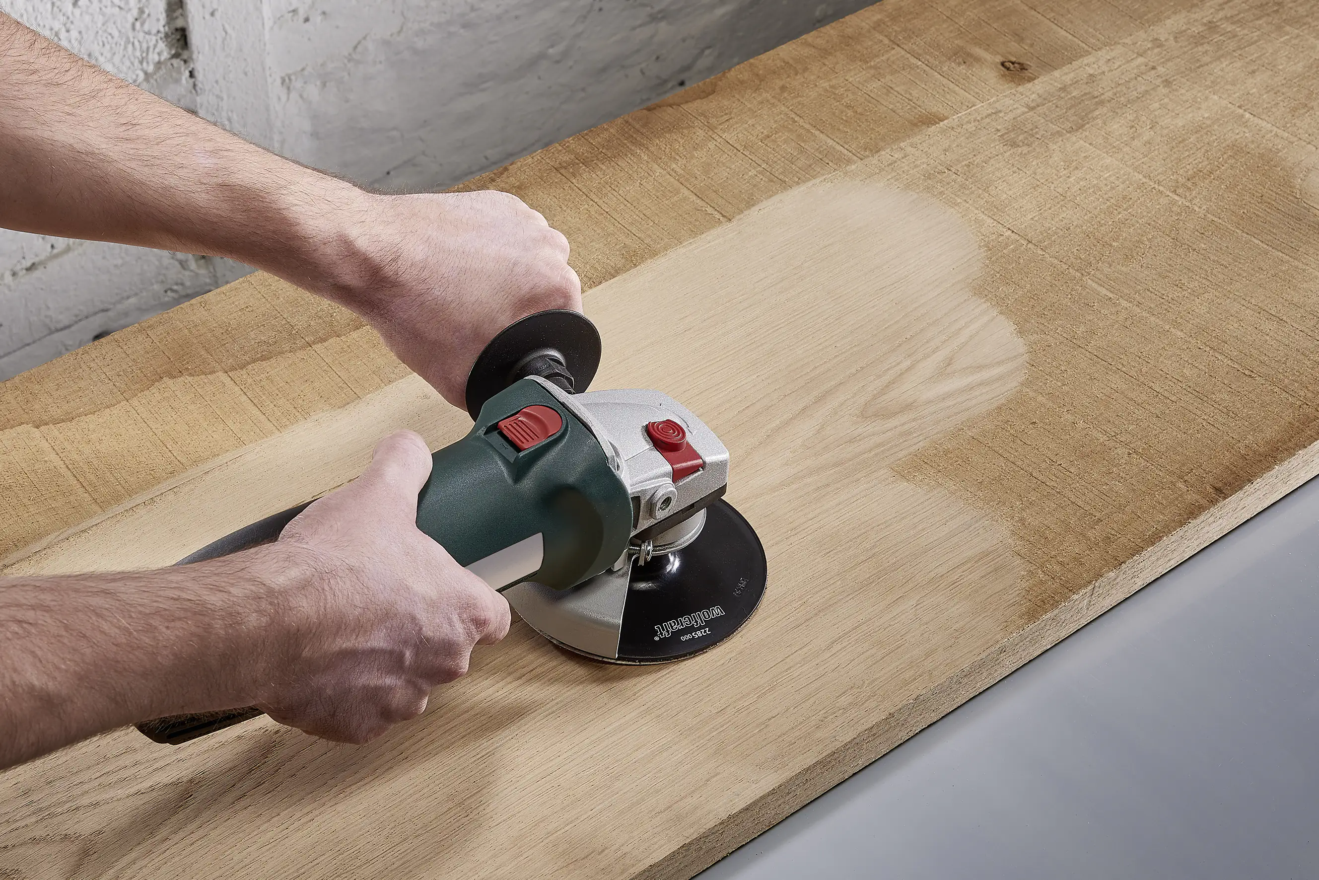 Wolfcraft Haftschleifteller Ø 125 x 22,23 mm