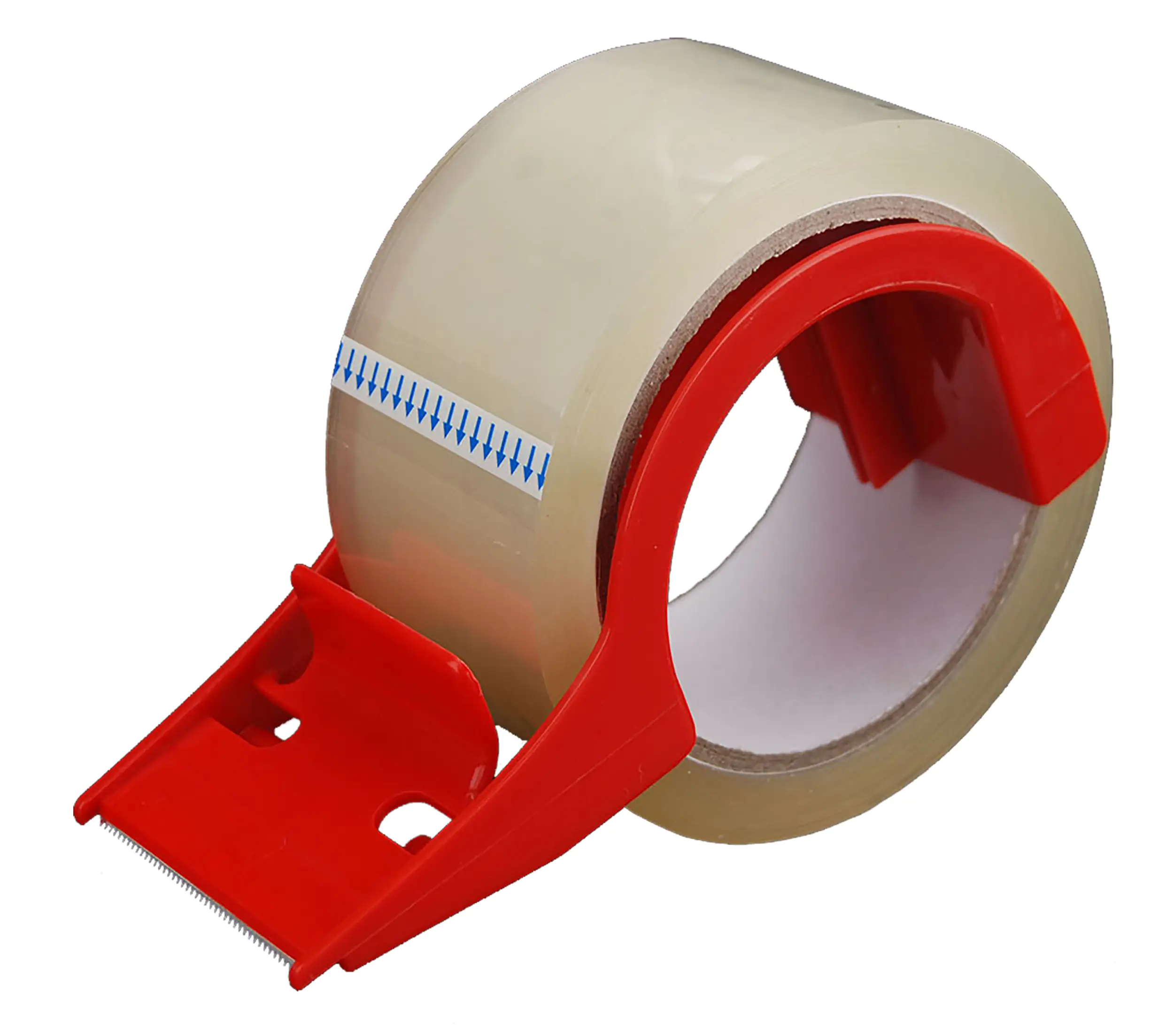 TrendLine Packband transparent 48 mm x 50 m mit Abroller