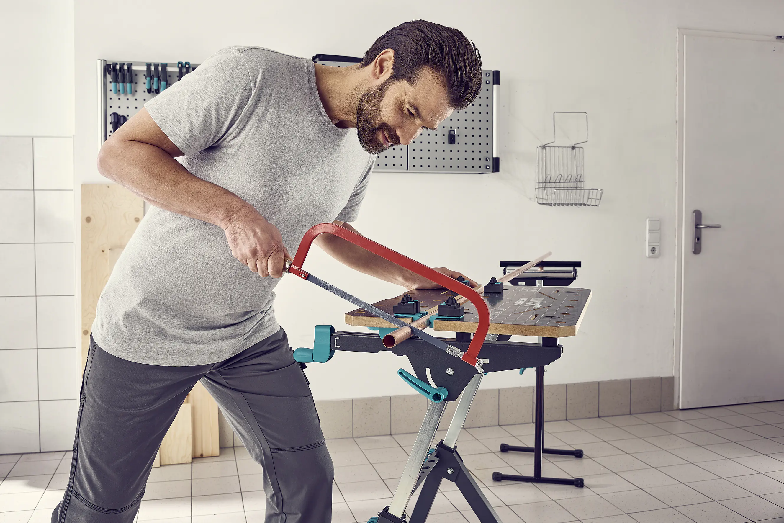 Wolfcraft Maschinen- und Spanntisch Master 750 Ergo höhenverstellbar
