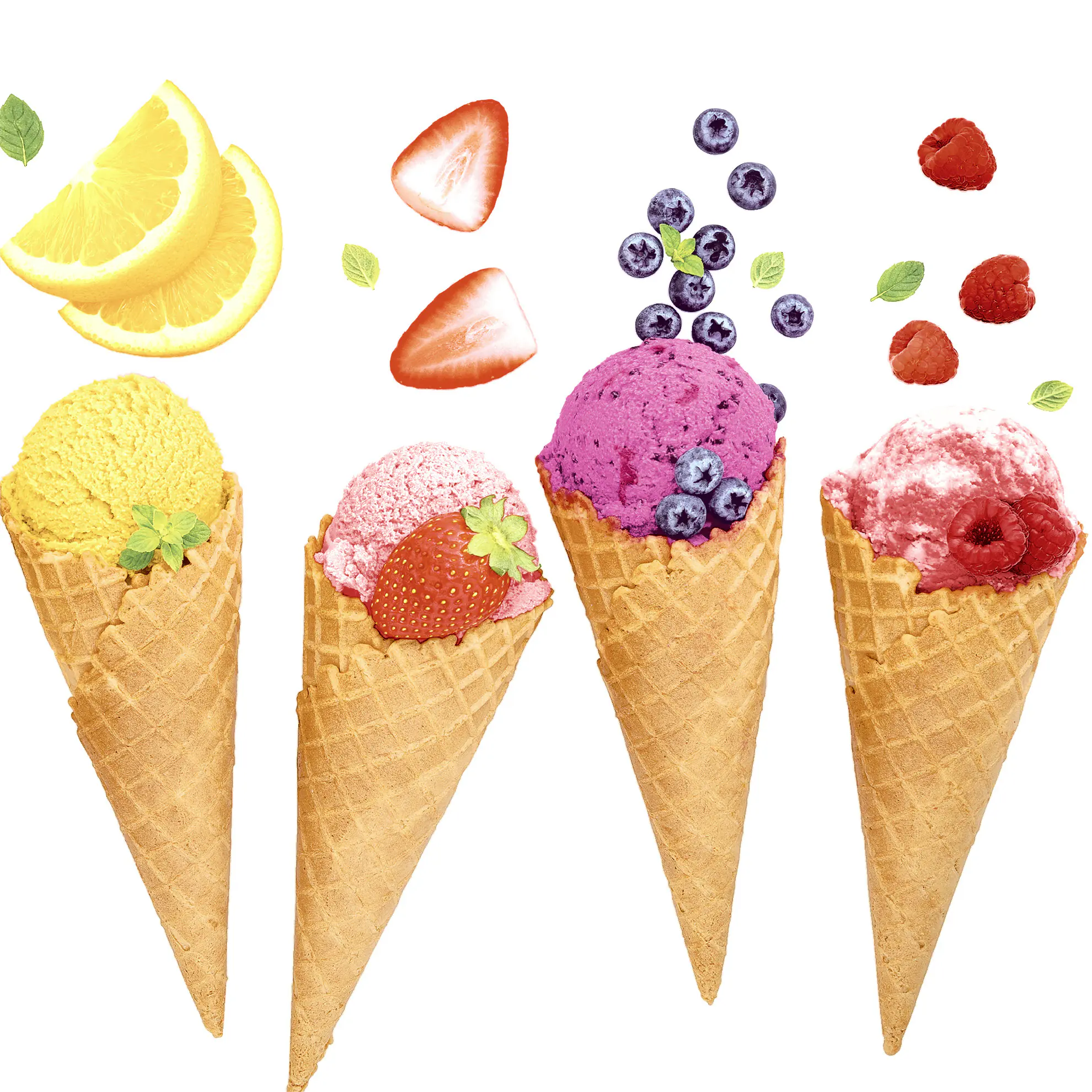 Duni Servietten icecream 33 x 33 cm - 20er Pack