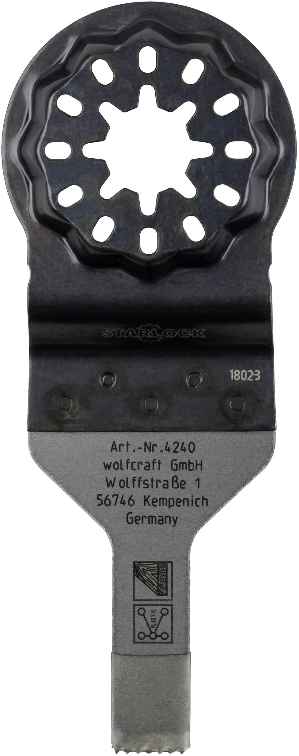 Wolfcraft Tauchsägeblatt 10 mm BIM SL