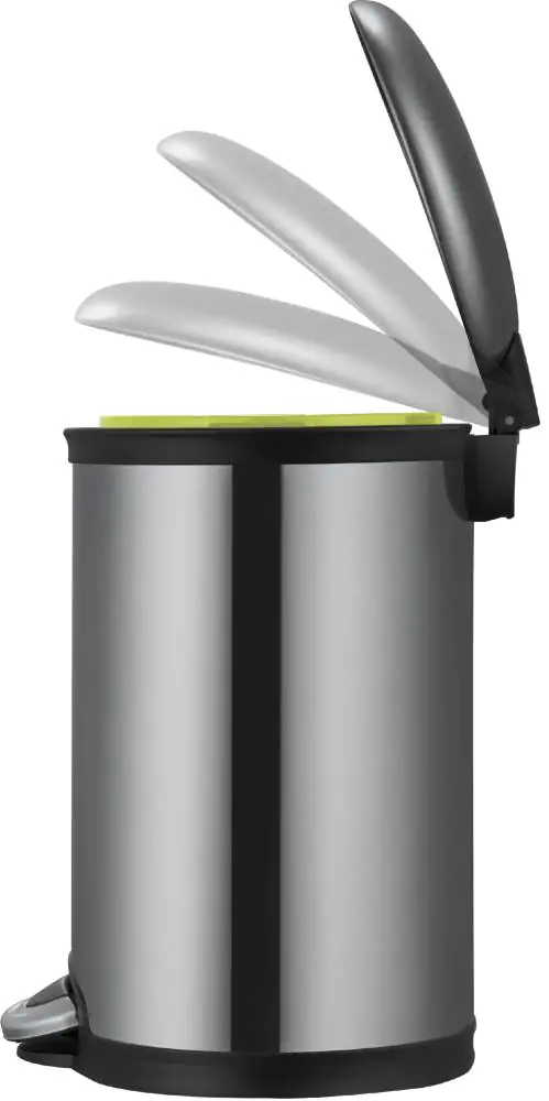 Primaster Treteimer 5,5 l Ellipse Edelstahl matt