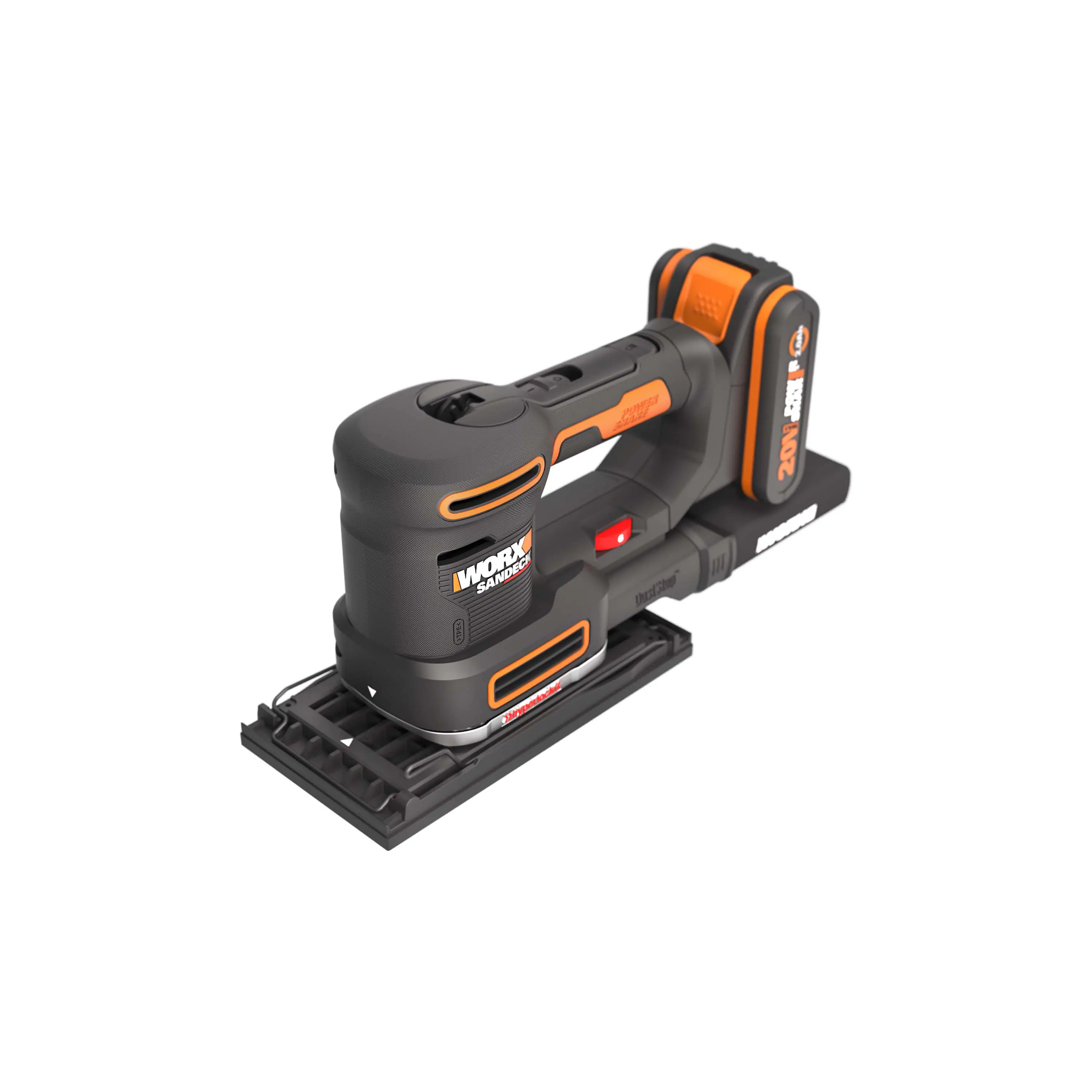 Worx Akku-Multischleifer Sonicrafter WX820 20 V inkl. Akku 2 Ah & Ladegerät
