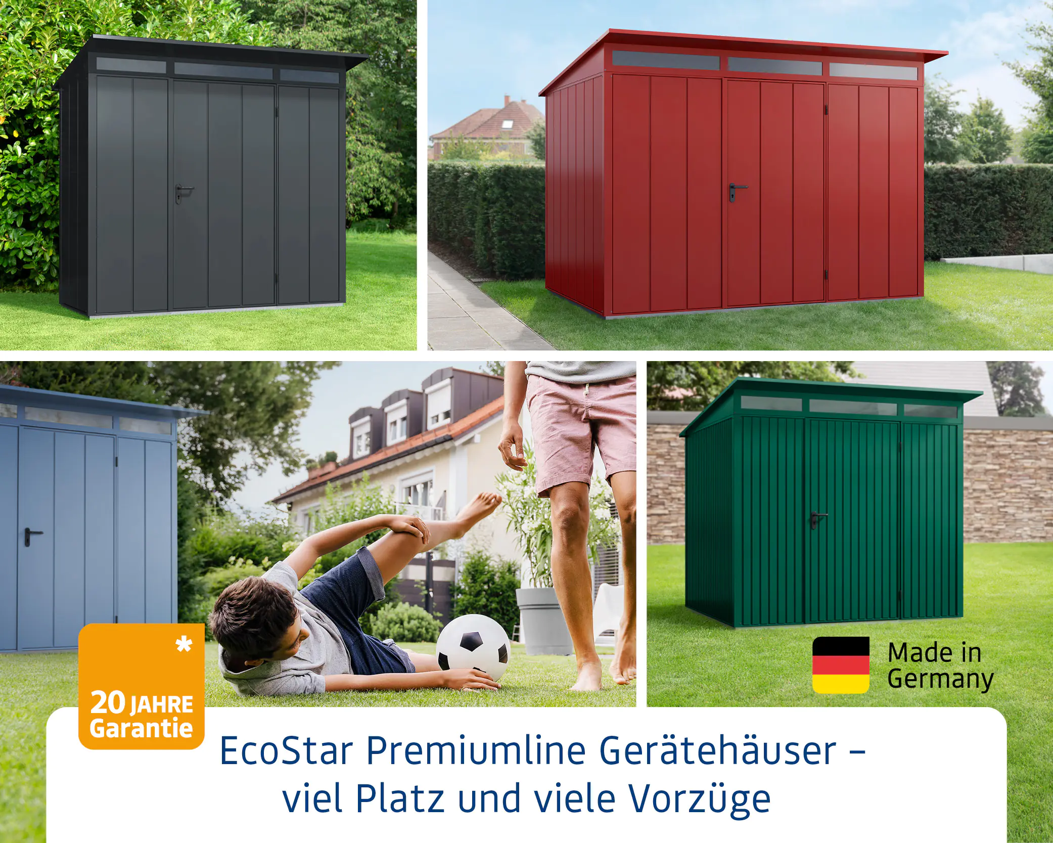 EcoStar Dachrahmen für Gründach Pultdach Typ 3 grau