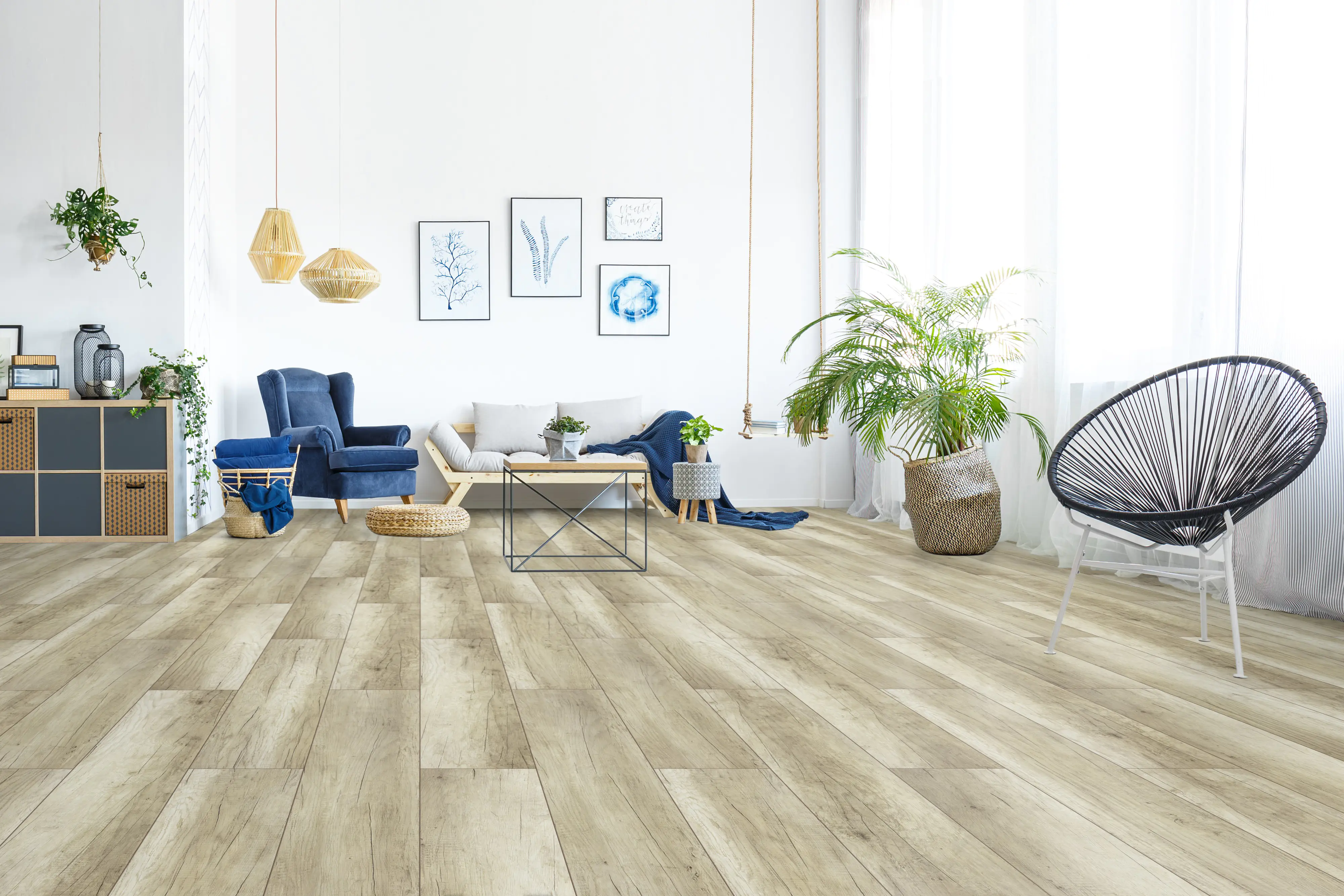 Classen Laminat Megaloc Aquaprotect 128,5 x 19,2 cm 8 mm Oak brown