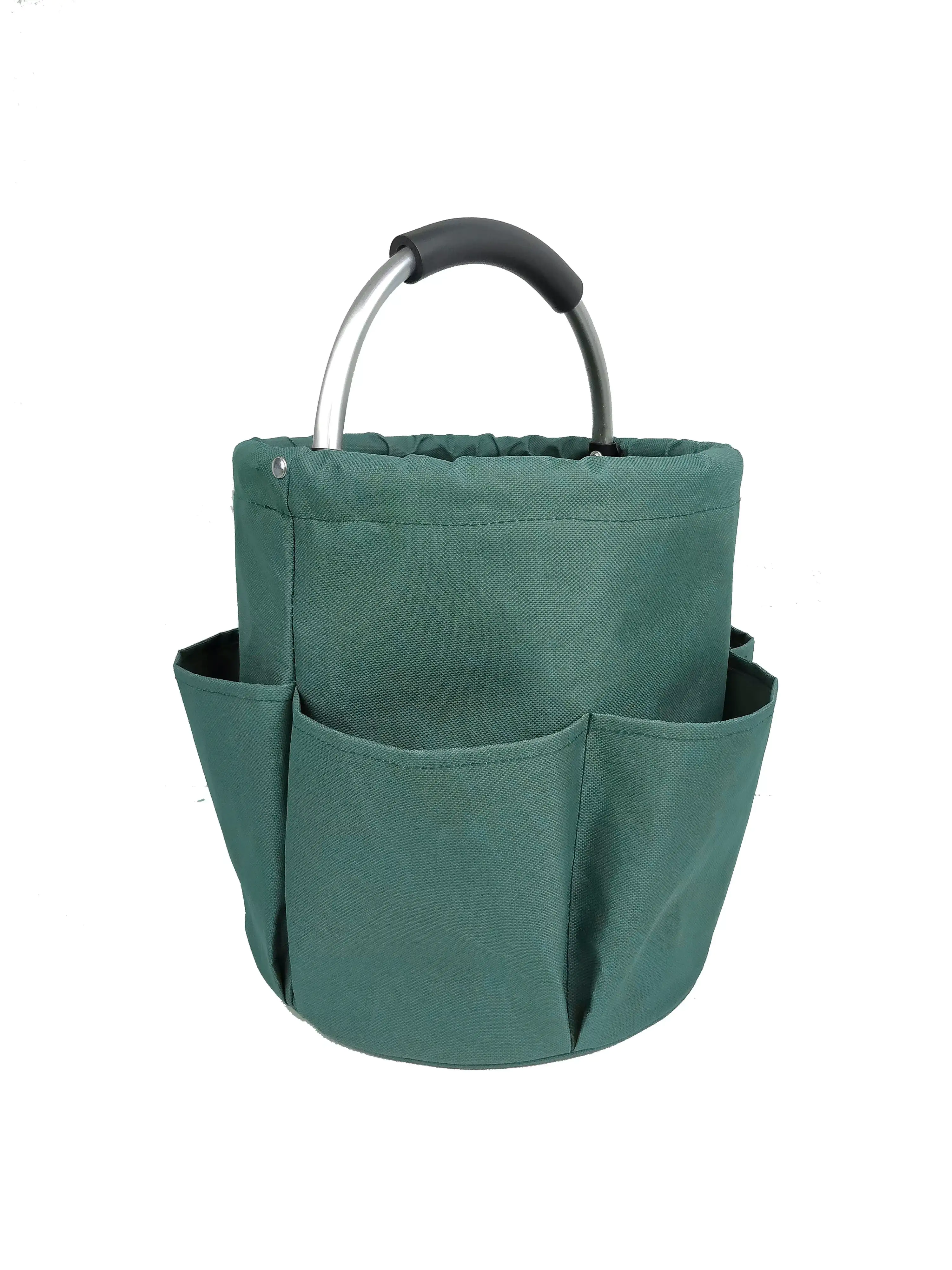 Gartentasche Gartenheld  Ø 26,5 x 28 cm grün