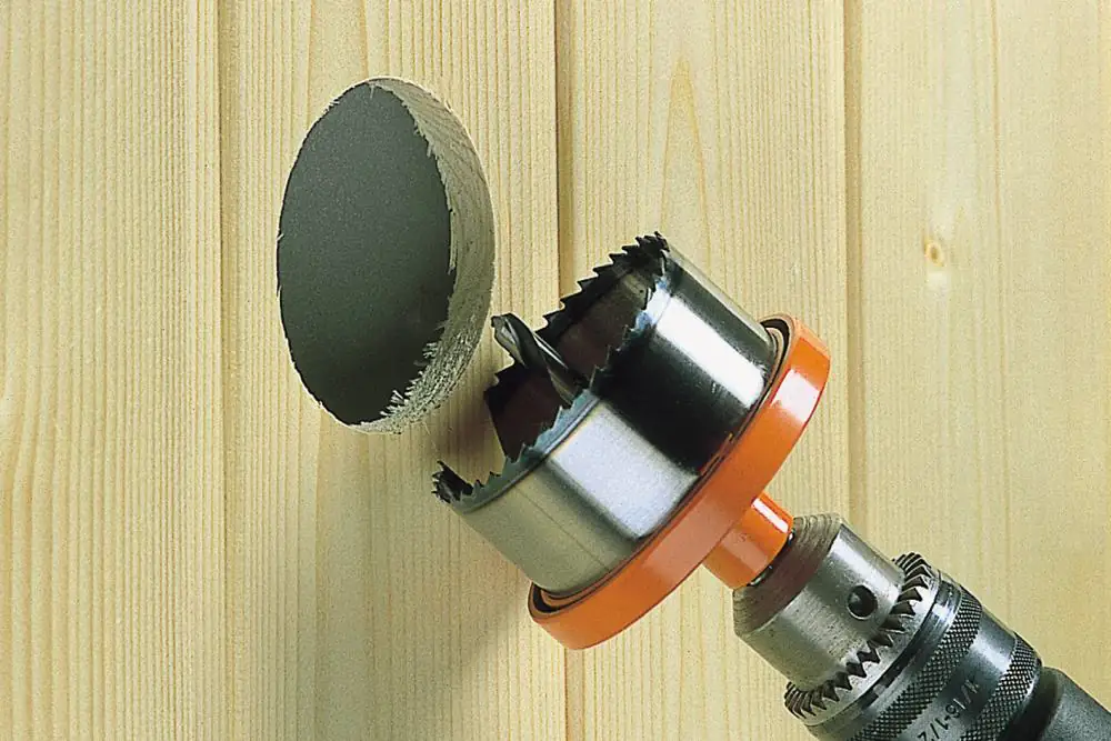 Wolfcraft Lochsägen-Set Profi Metallkörper Ø 28, 35, 50, 68, 75 mm Sechskant