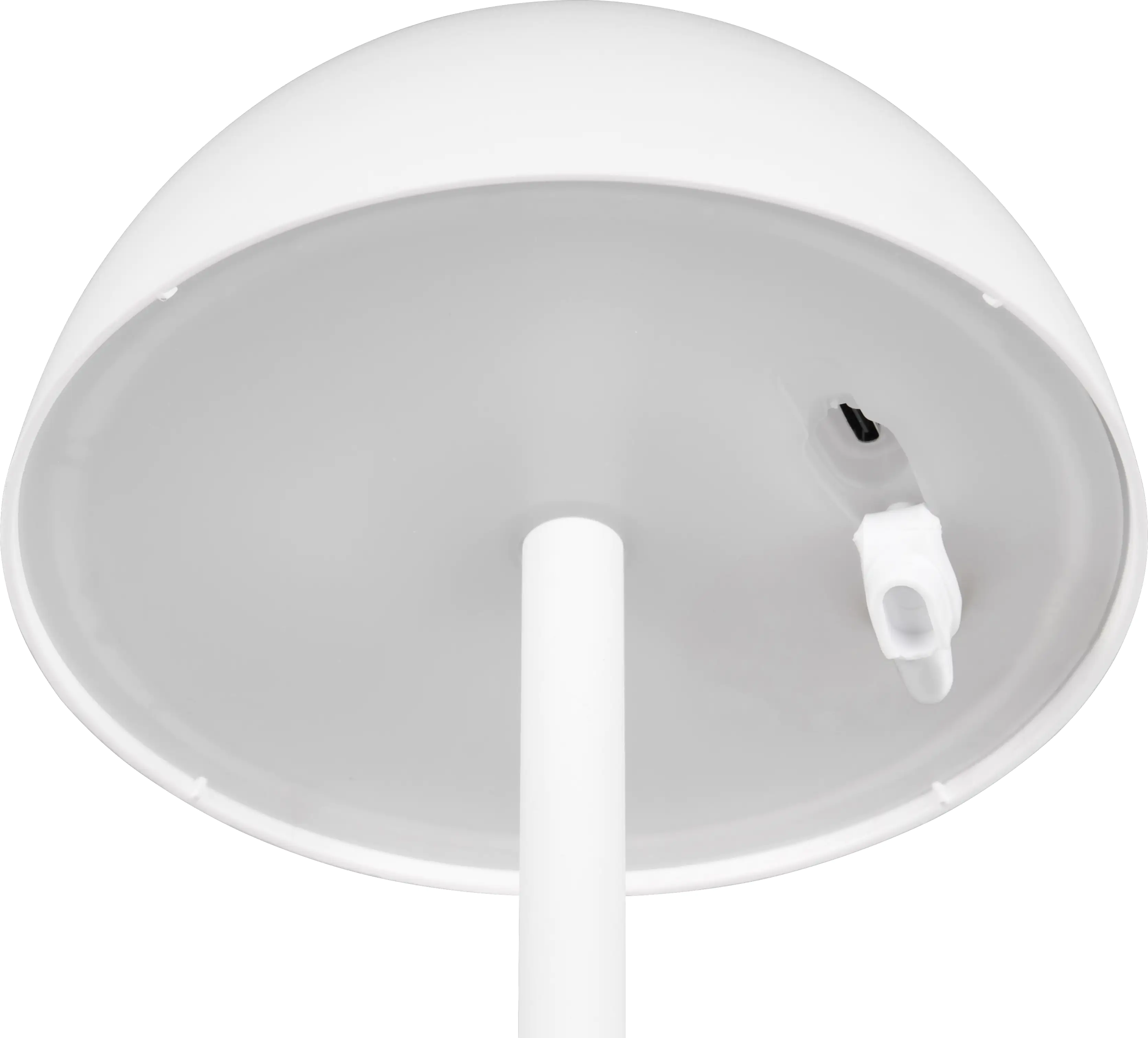 Reality Leuchten LED Akku-Tischleuchte Ricardo weiß 30 cm warmweiß