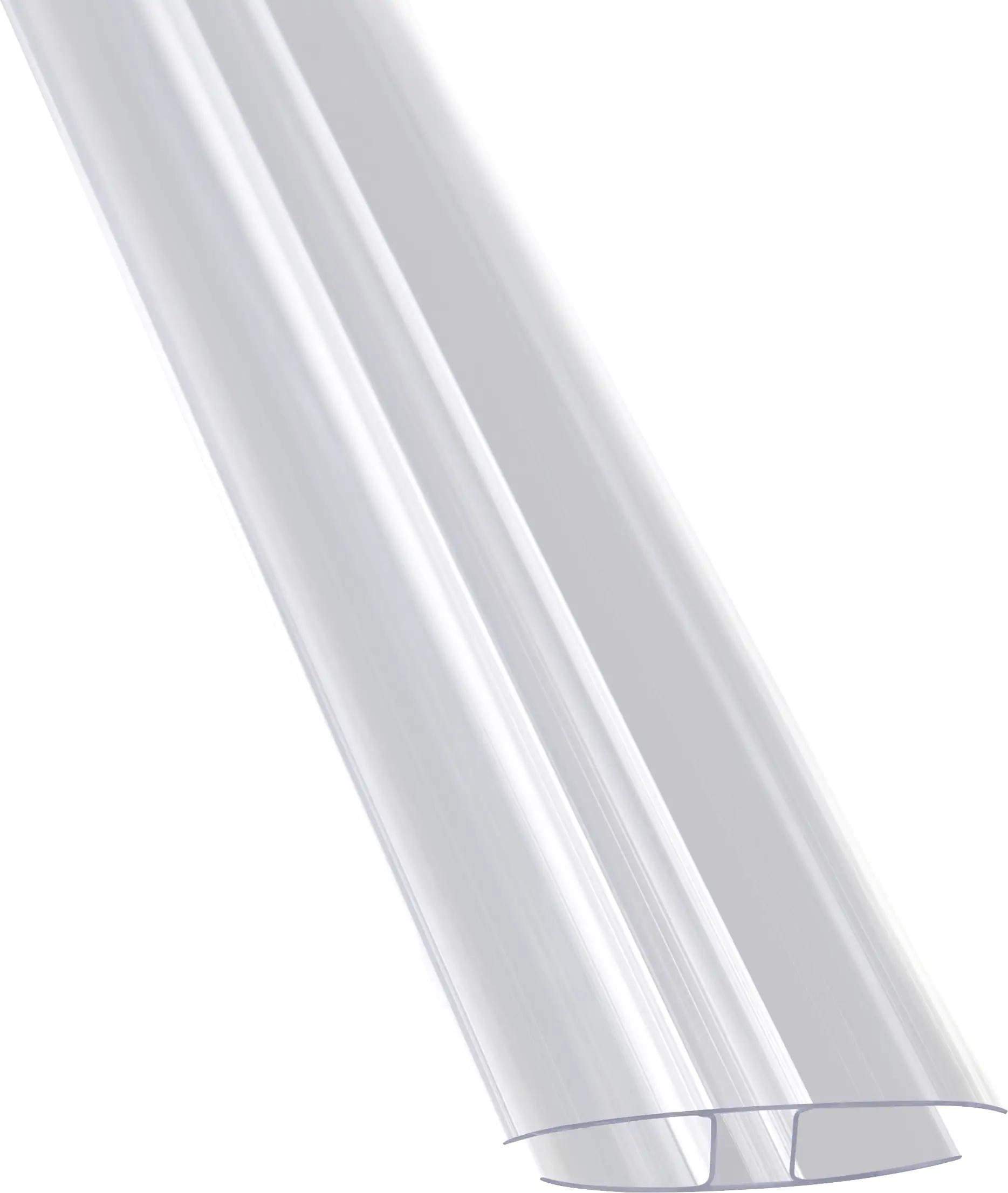 Gutta Polycarbonat H-Profil 200 cm 10 mm klar