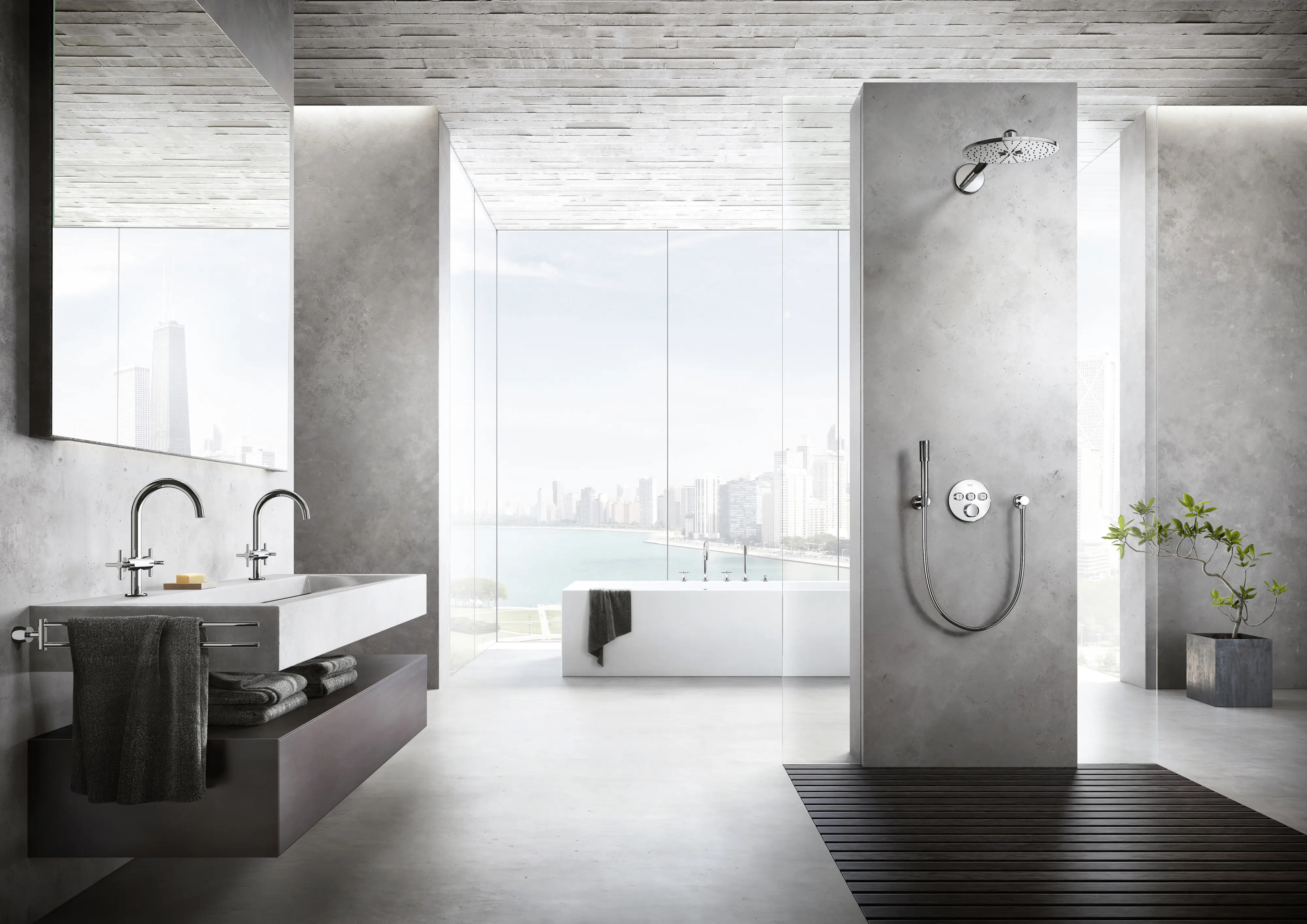 Grohe Grohtherm SmartControl Thermostat chrom