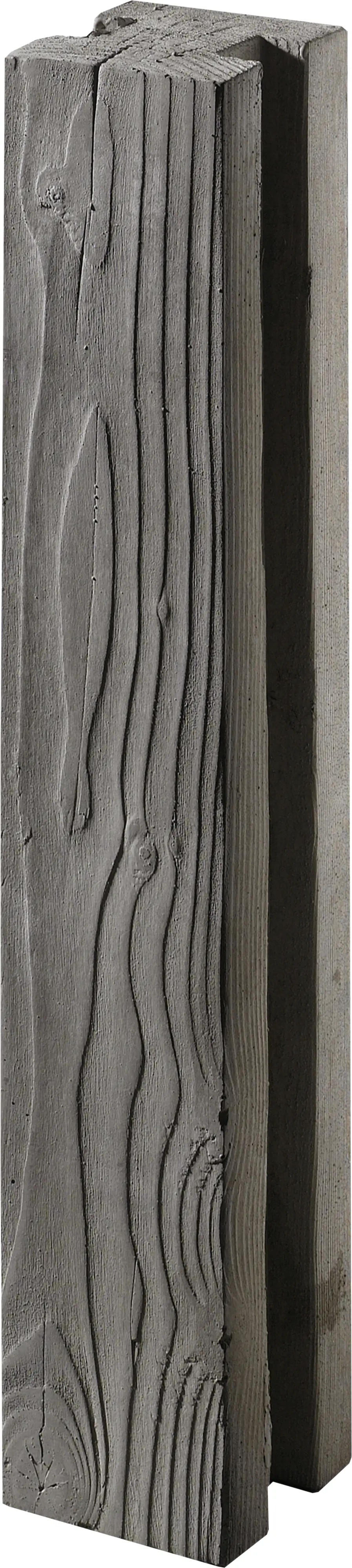 Kann Beetpfosten Antik 100 x 14 x 14 cm braun