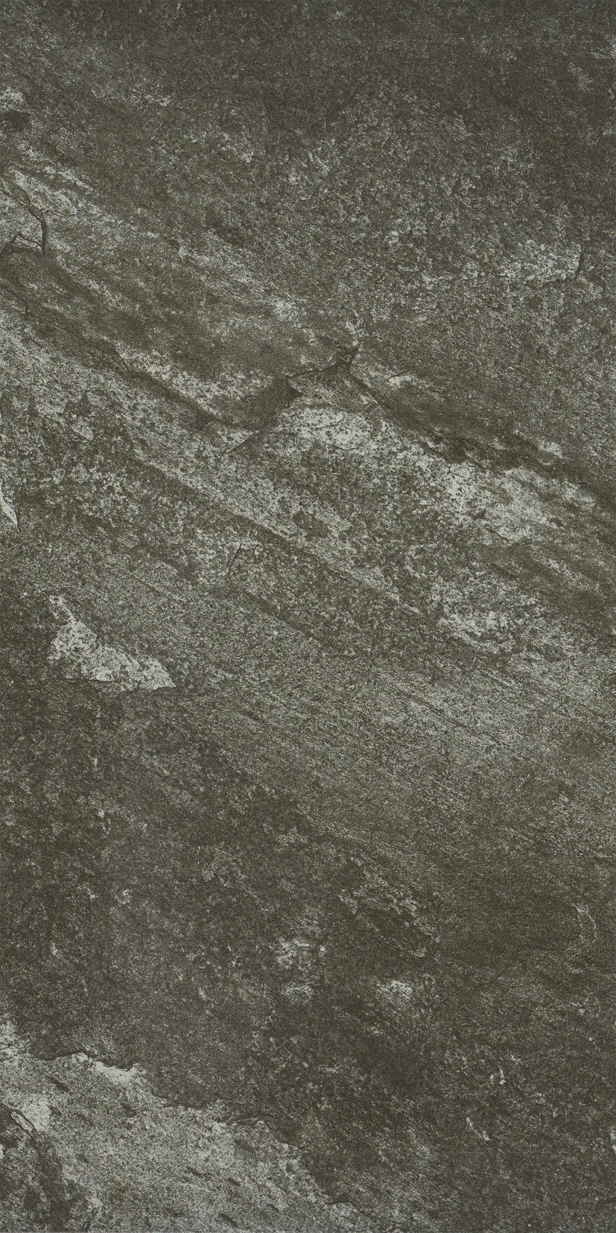 Terrassenplatte Feinsteinzeug 40Quarzo 81 x 40,5 x 2 cm anthrazit