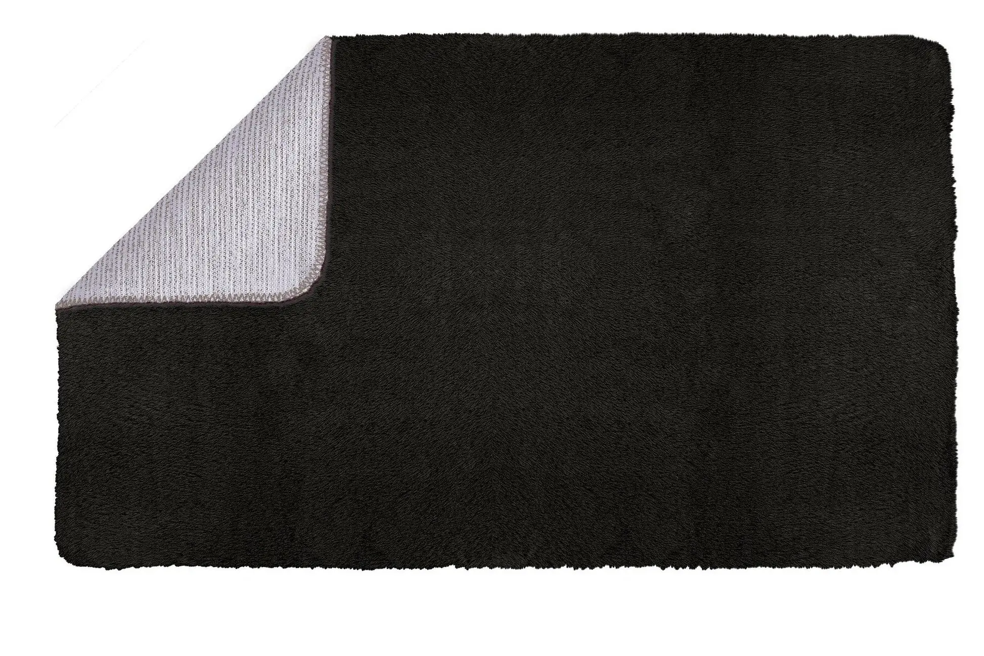 Kleine Wolke Badteppich Cony schwarz 60 x 100 cm