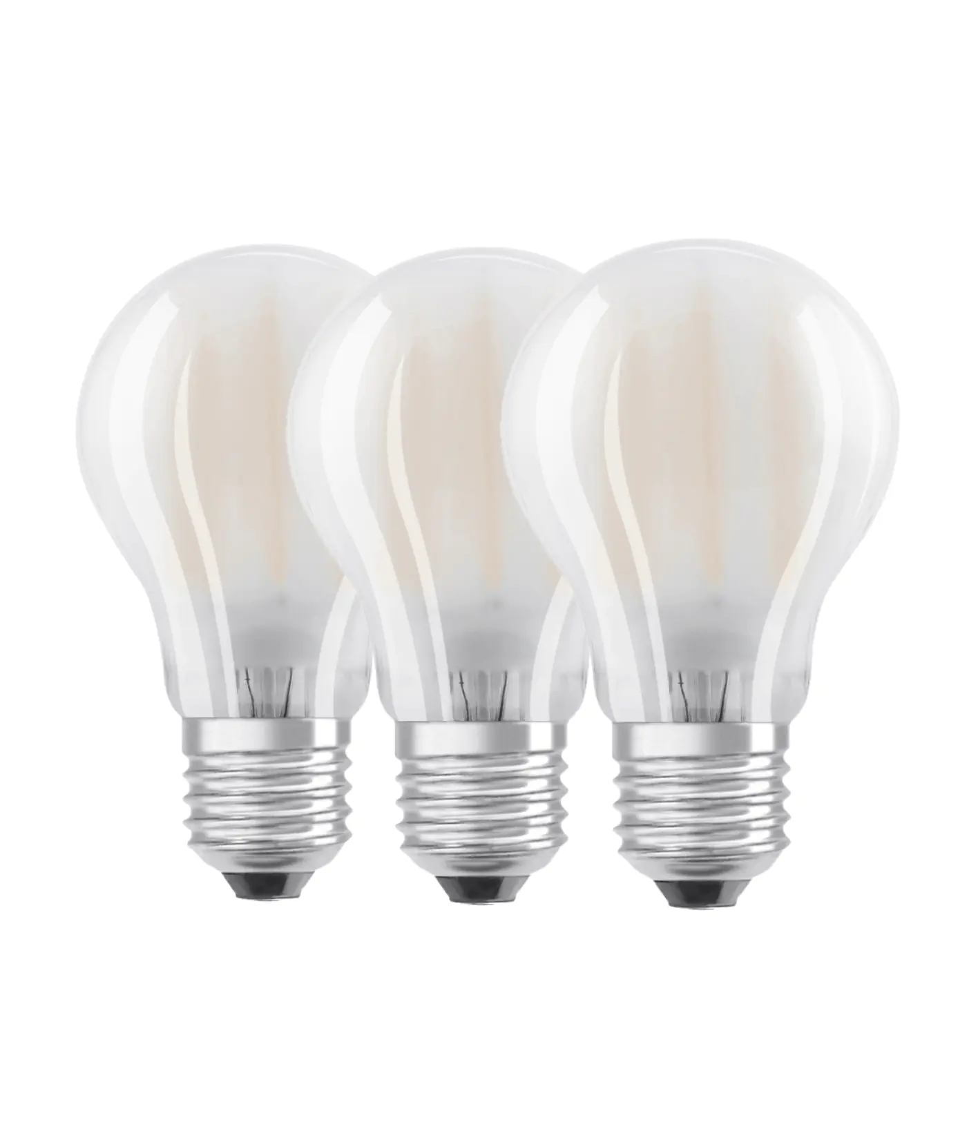 Bellalux LED Leuchtmittel Klassik A100 E27 11 W neutralweiß weiß matt 3er Pack