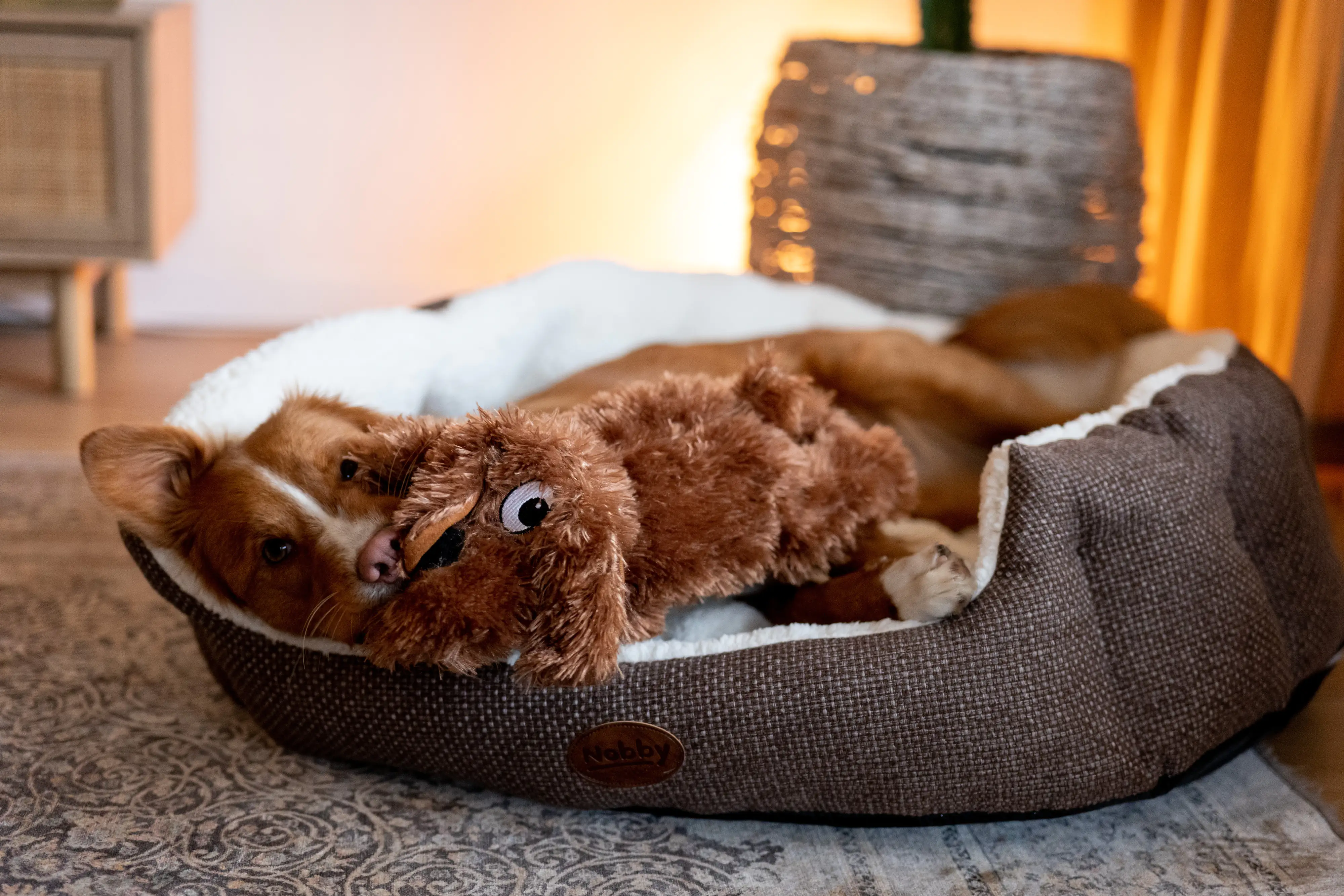 Nobby Hunde Kuscheltier Hund Schlappi 39 cm