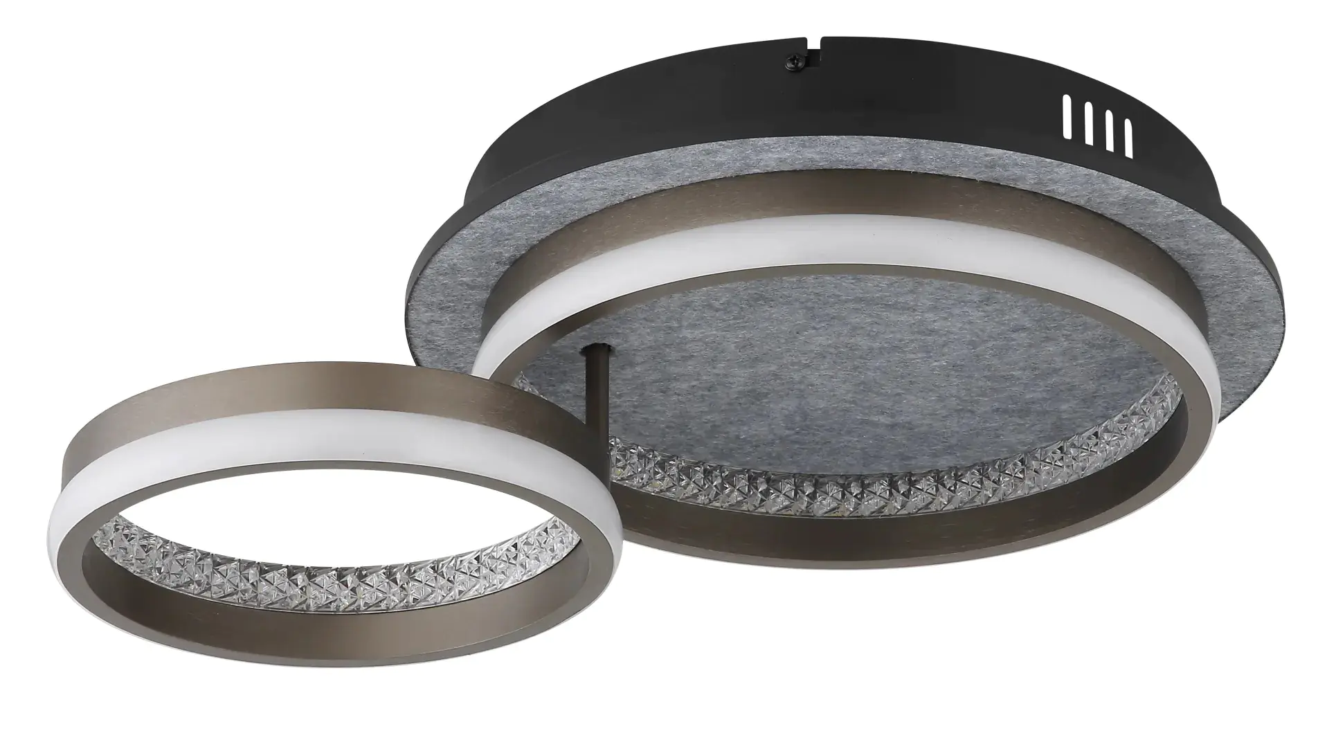 Globo LED Deckenleuchte Della 2 Ringe