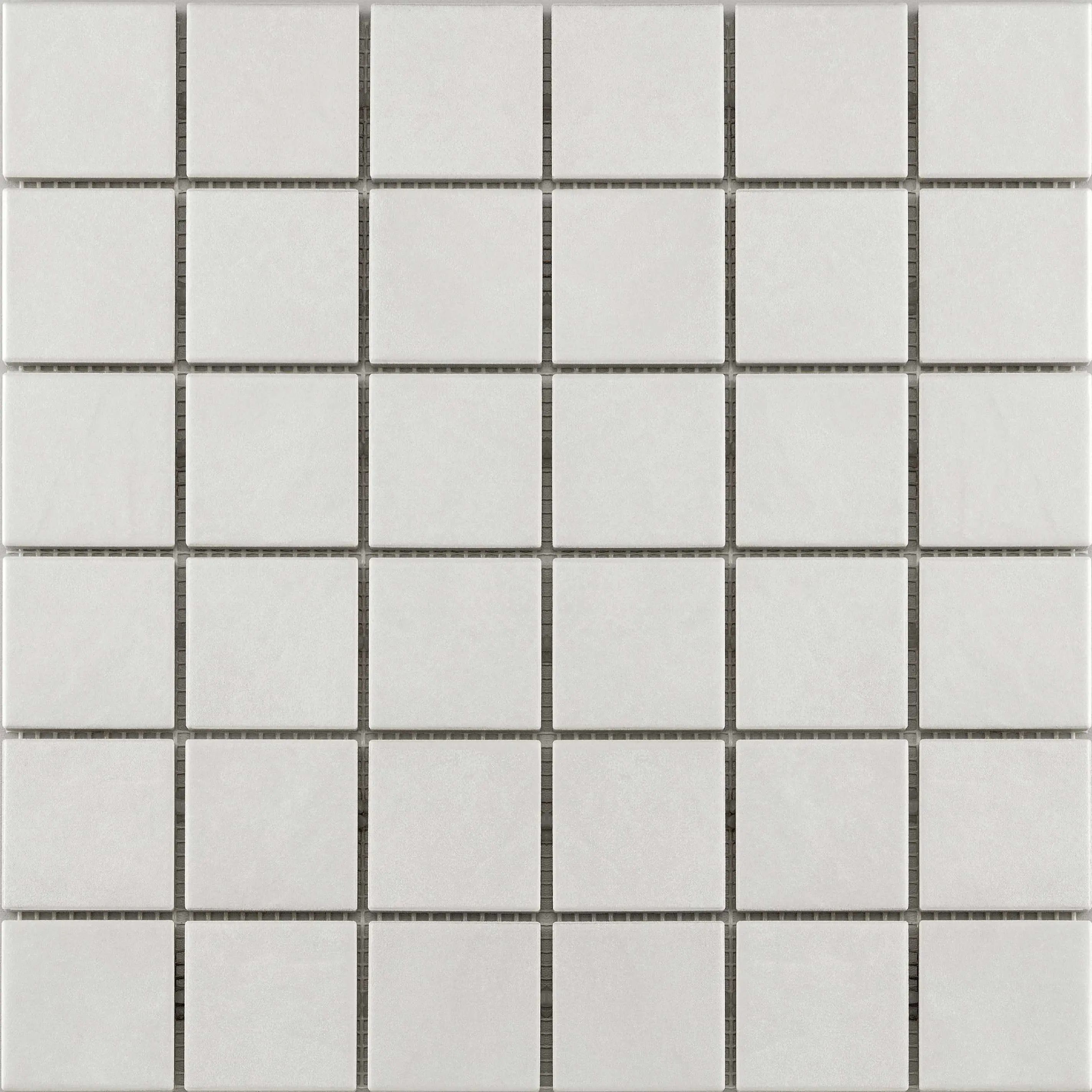 KNG Mosaikfliese rutschhemmend 29,7 x 29,7 cm weiß