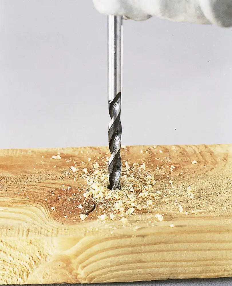 Wolfcraft Holzspiralbohrer CV 7604010 Ø 4 mm Rundschaft