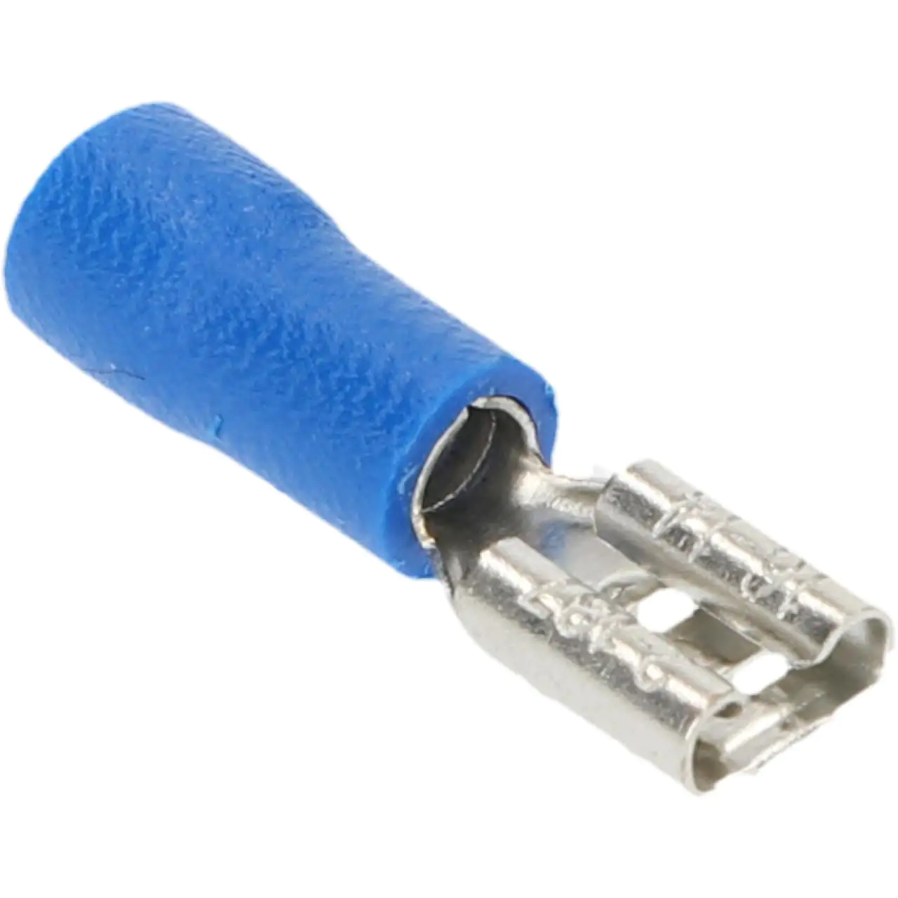 Cartrend Flachsteckhülsen 4,8mm blau 20x