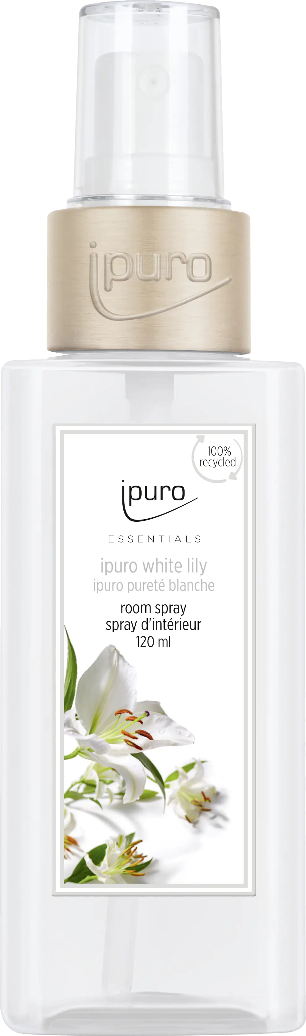 ipuro Raumspray Essentials White Lily 120 ml