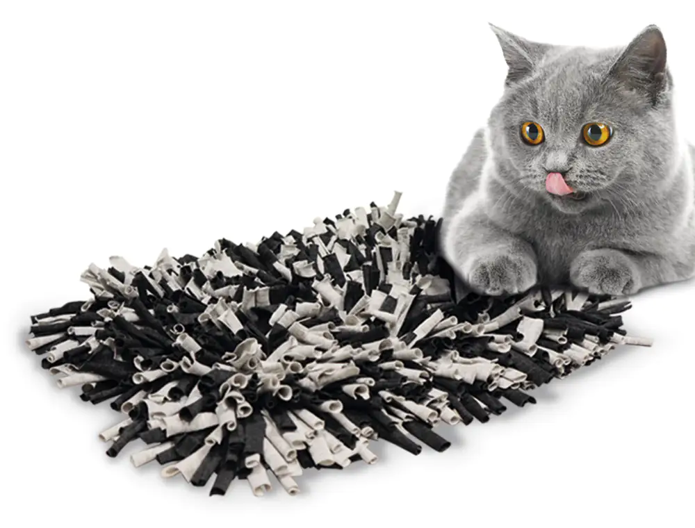 Nobby Schnüffelmatte 56 x 44 cm grau-schwarz
