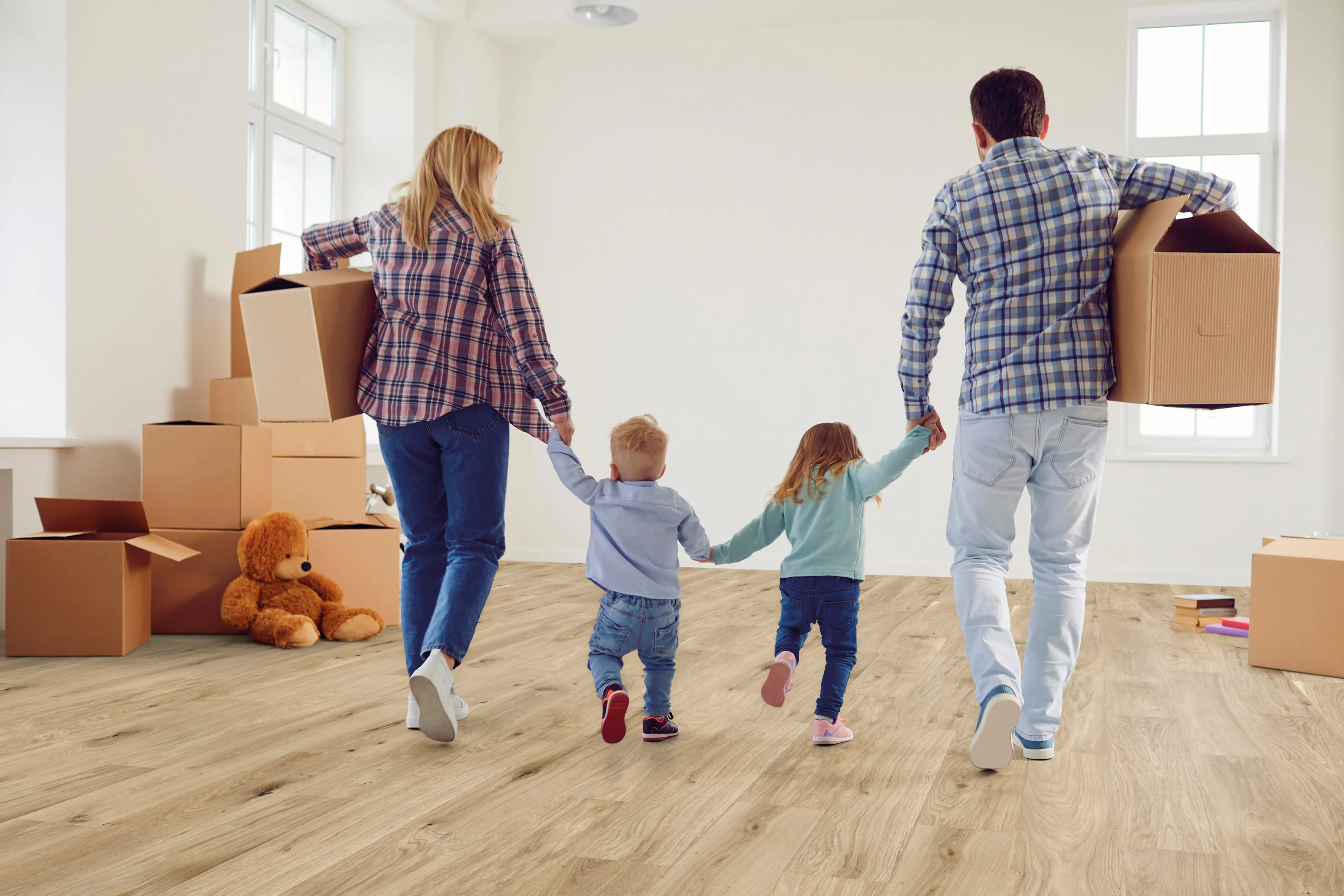 Decolife Vinylboden mit Trittschalldämmung Naturestyle Oak Rustic