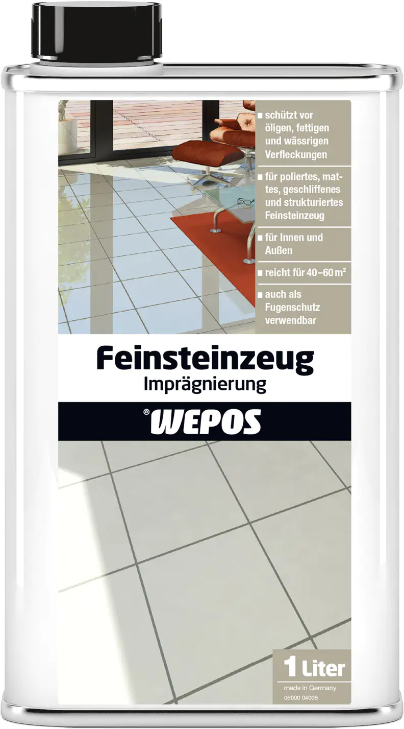 Wepos Feinsteinzeug-Imprägnierung 1 L
