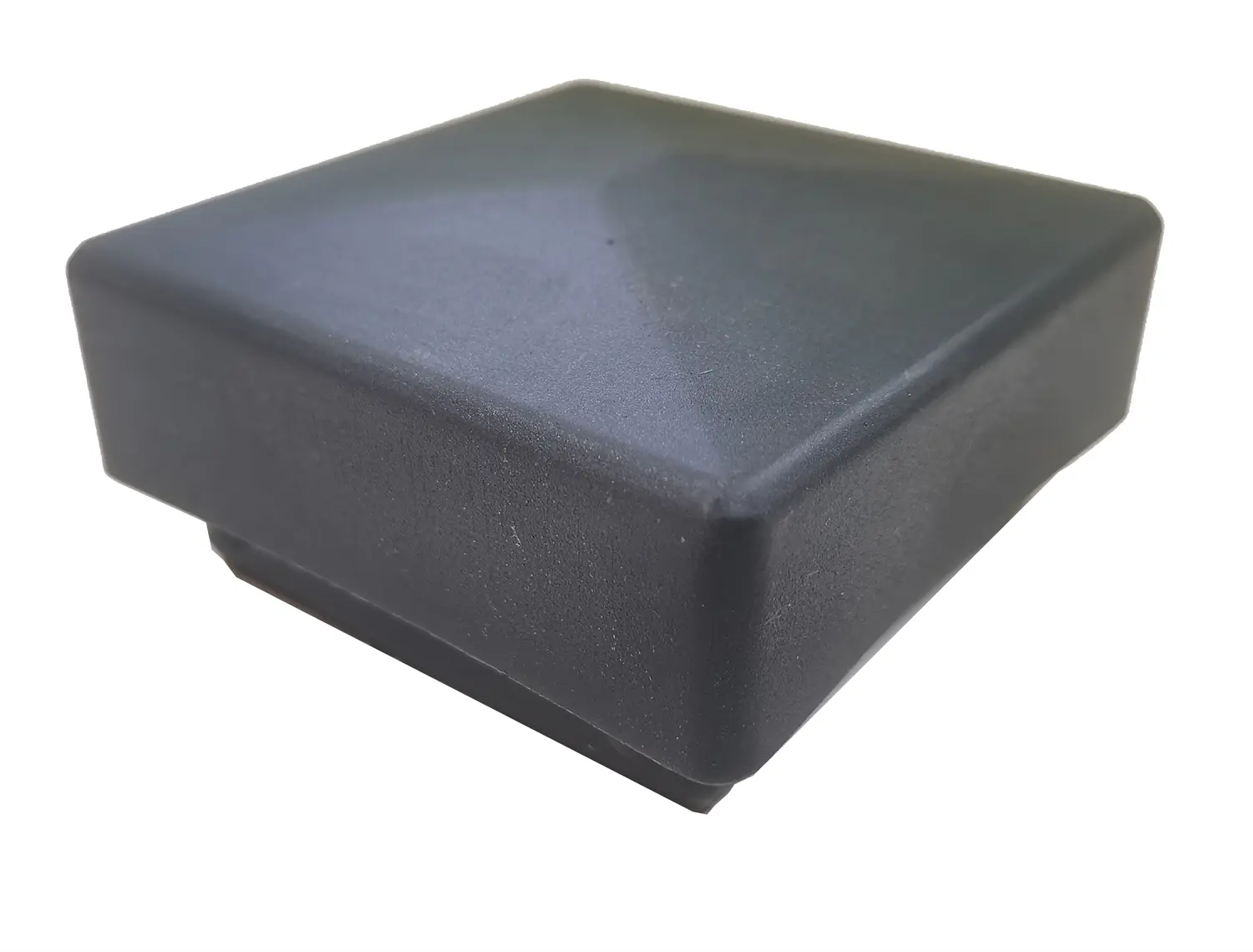 Floraworld Ersatz-Pfostenkappe 6 x 6 cm Kunststoff silber