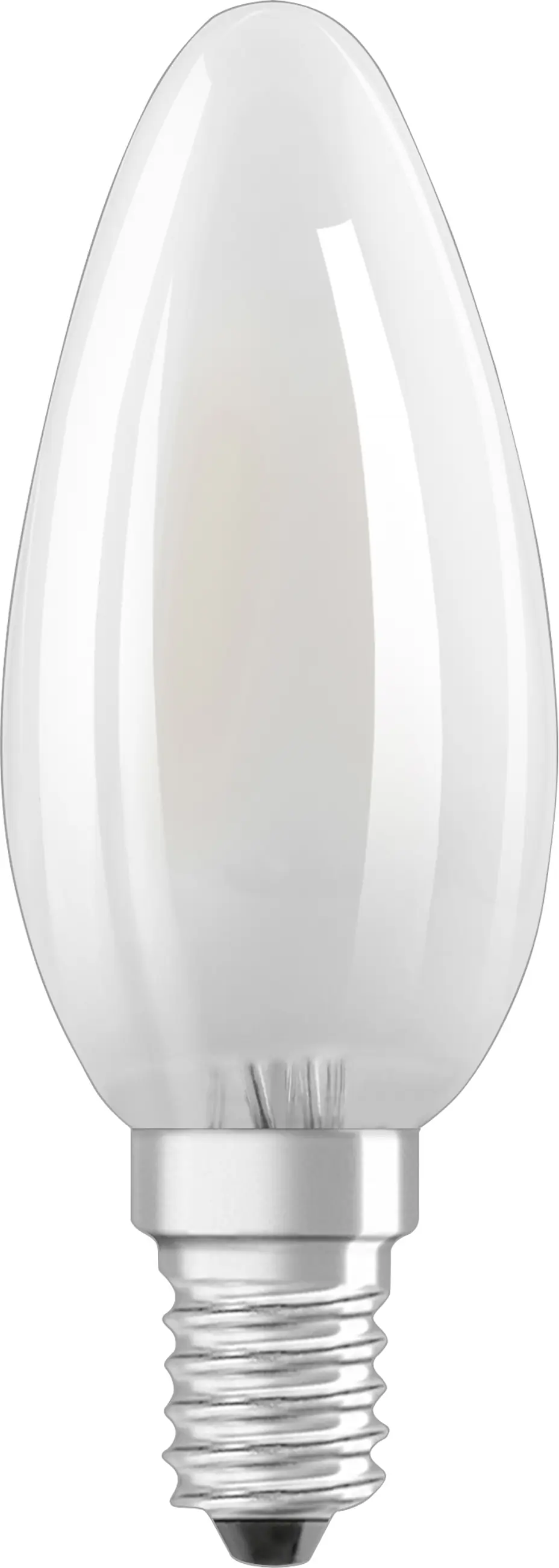 Osram LED Leuchtmittel Retrofit CLB 25 E14 2,5W warmweiß, weiß matt