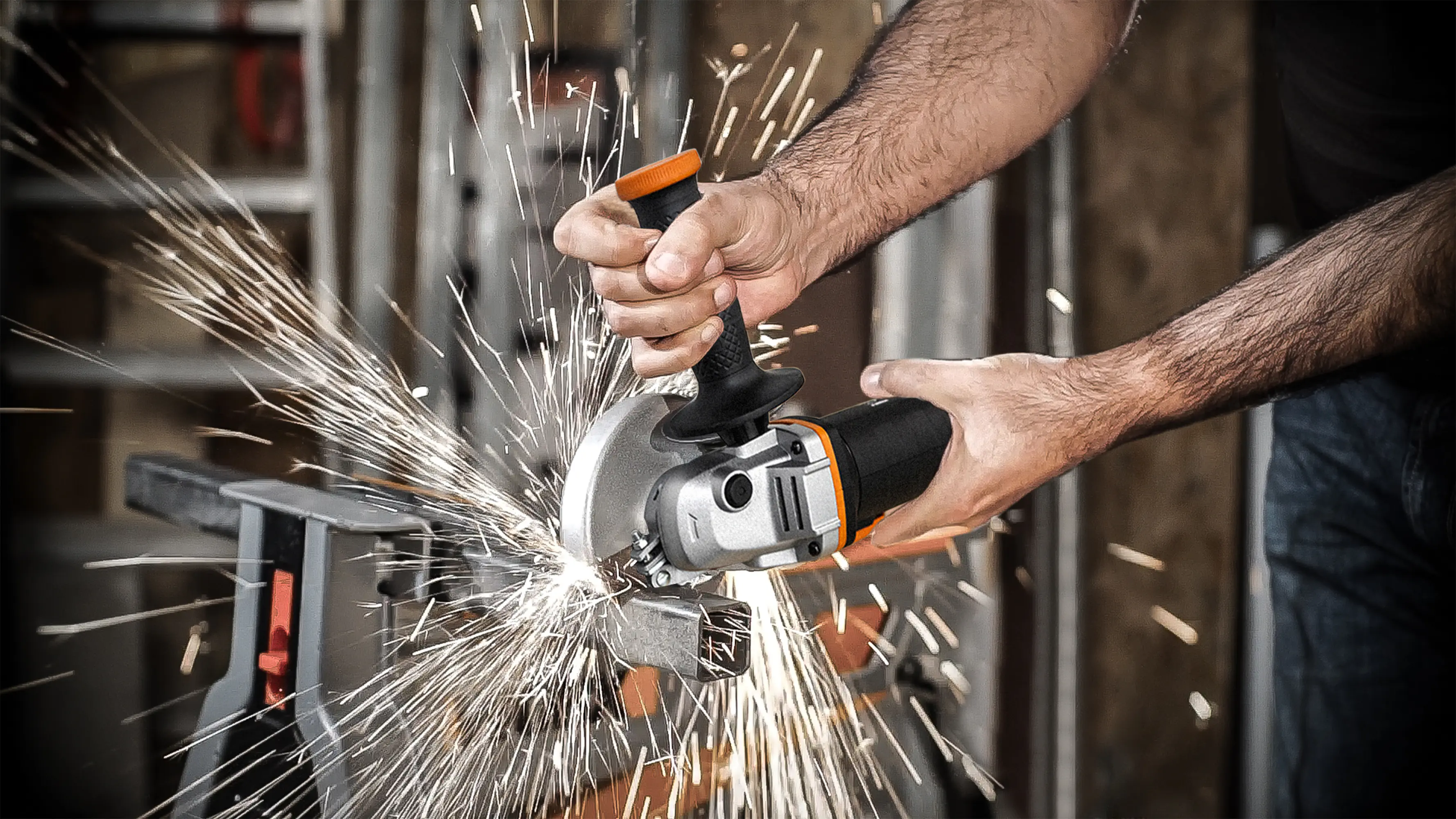 Worx Akku-Winkelschleifer WX800.9 20 V Solo
