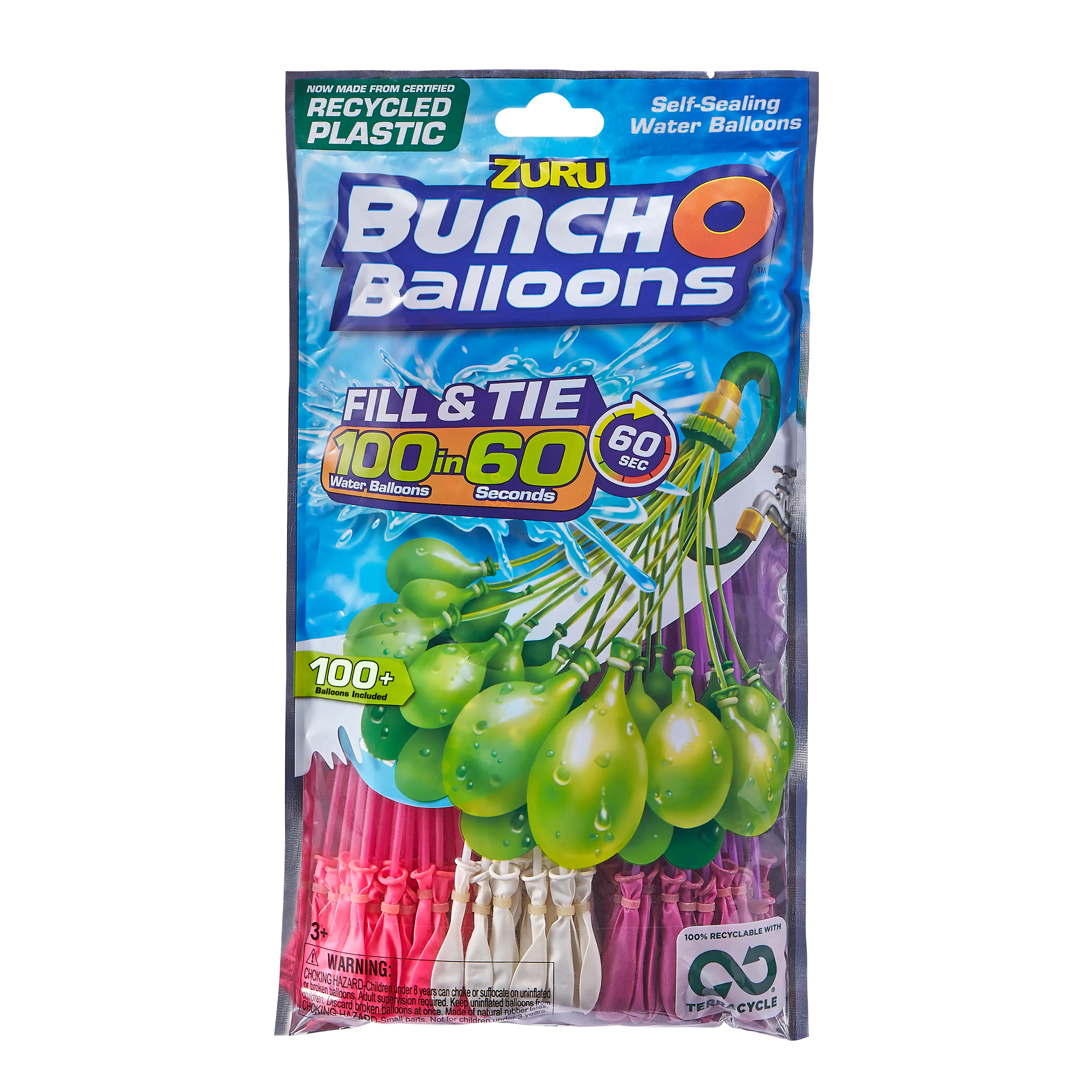 Zuru Wasserbomben Bunch o Ballons 100 Wasserballons