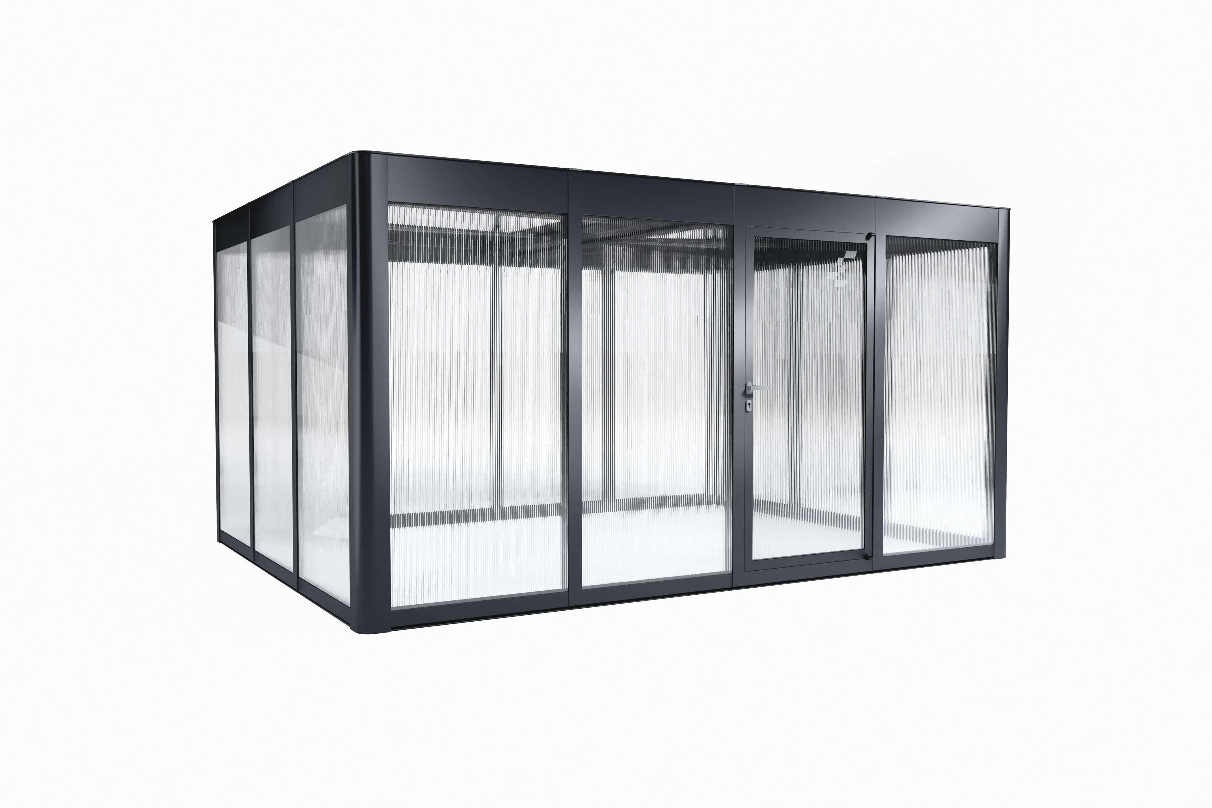 SunElements SunGarden Gartenhaus Select 4.3 443 x 338 cm anthrazit-metallic
