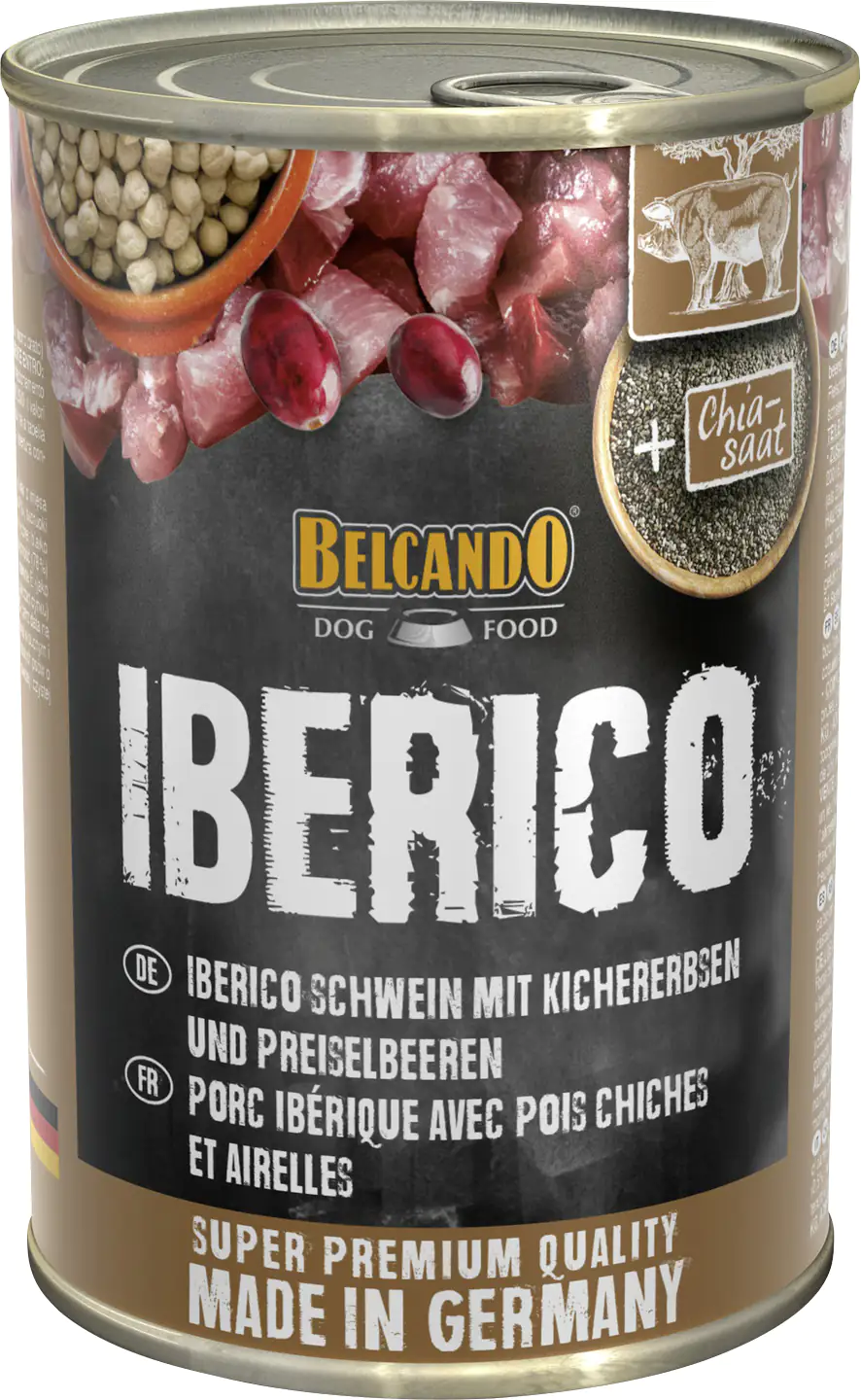 Belcando Hundenassfutter Adult getreidefrei 400 g Iberico Schwein & Kichererbsen