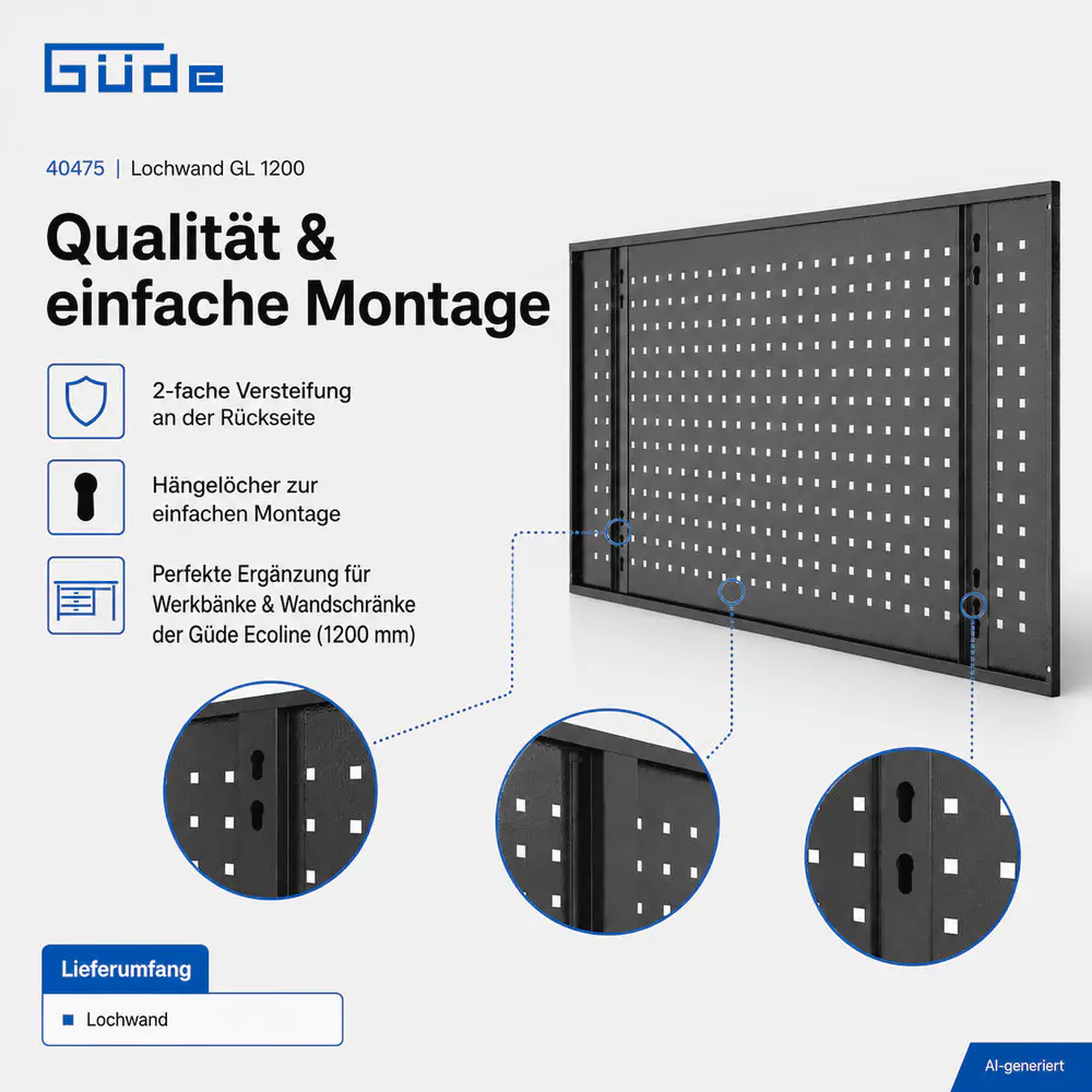 Güde Lochwand GL 1200