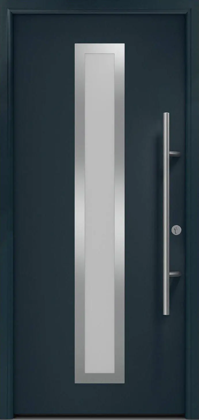 EcoStar Haustür ISOPRO Secur IPS 700S RC2 anthrazitgrau 110 x 210 cm