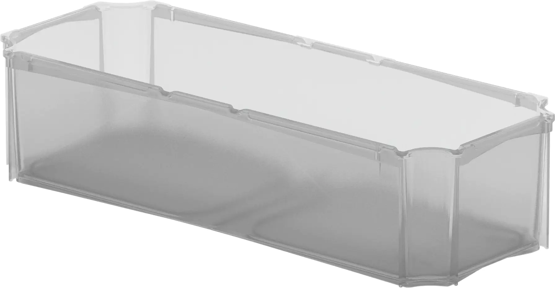 Surplus Systems Einsatzkasten für Eurobox 1/4 quer, transparent