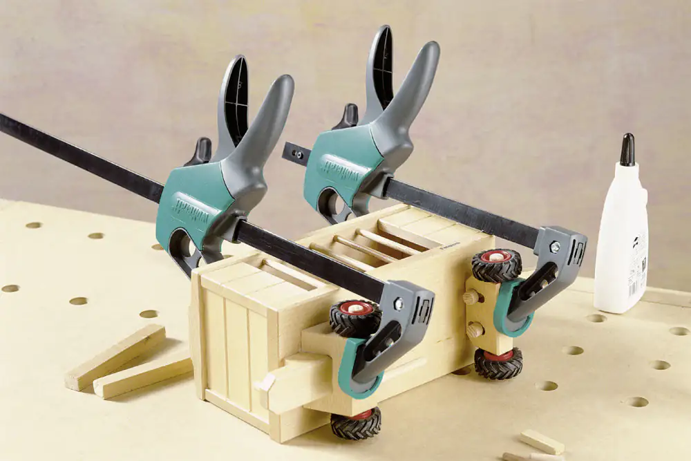 Wolfcraft Einhandzwinge Easy Spannweite 300 mm 90 kg Ausladung 75 mm