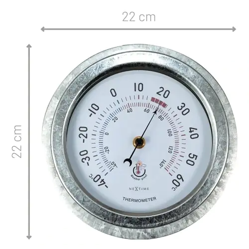 Nextime Thermometer Lily Ø 22 cm