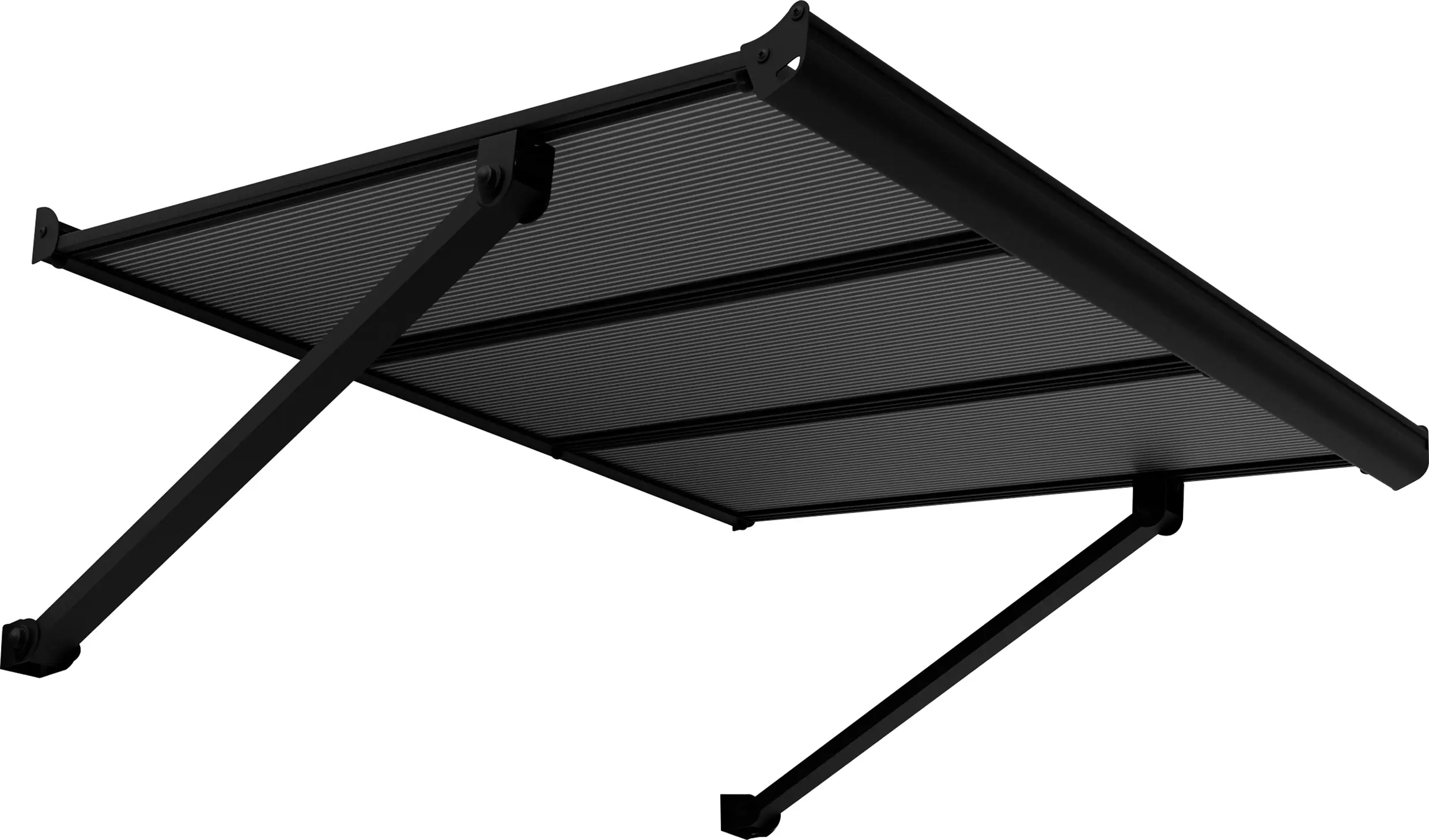 Canopia Vordach Augustine 111 x 90,5 cm grau 