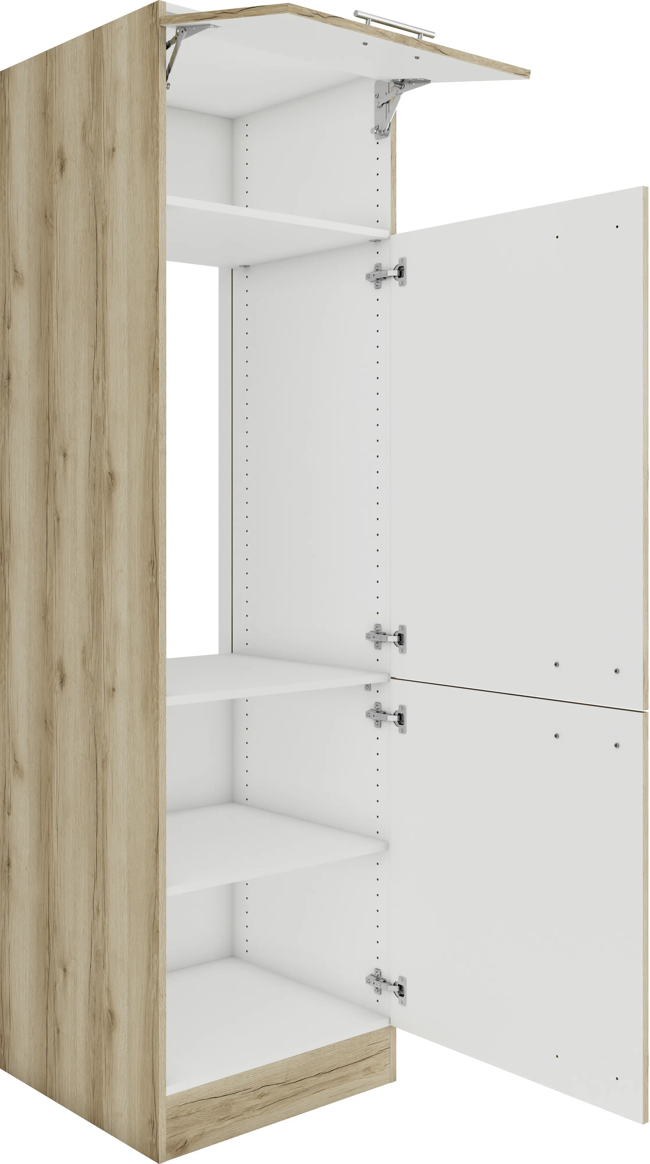 Optifit Hochschrank Livorno 290 eiche 60 cm