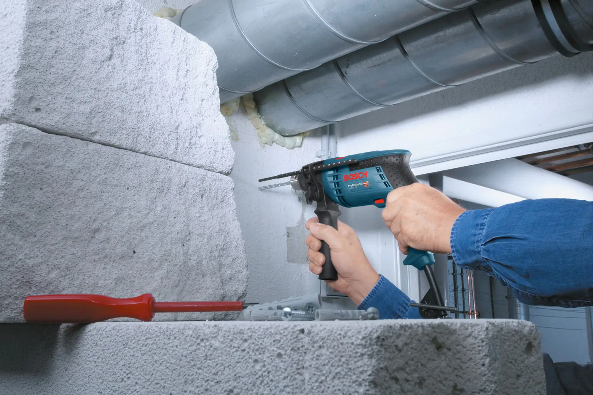 Bosch GSB 13 RE Professional Schlag-Bohrmaschine