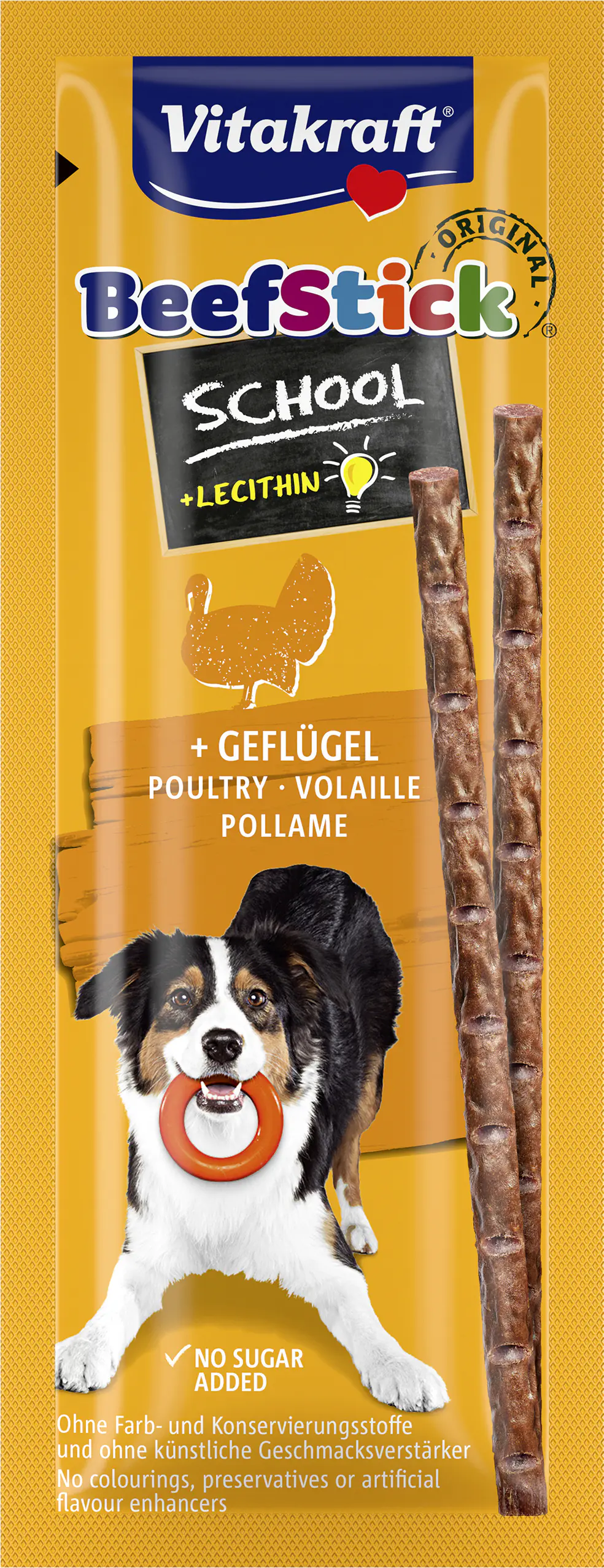 Vitakraft Beef Stick® School Geflügel 10 Stück / 20 g