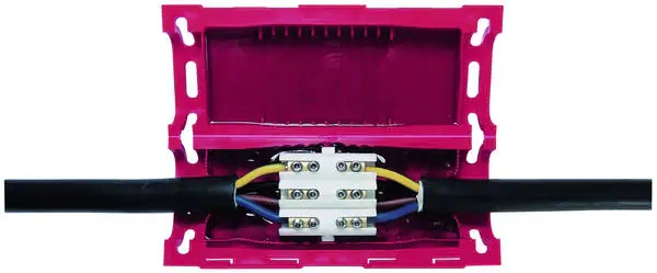 Cellpack Gel-Verbindungsmuffe Easy 2V, 3 x 1,5-2,5 mm², Klemme- Kabelbinder