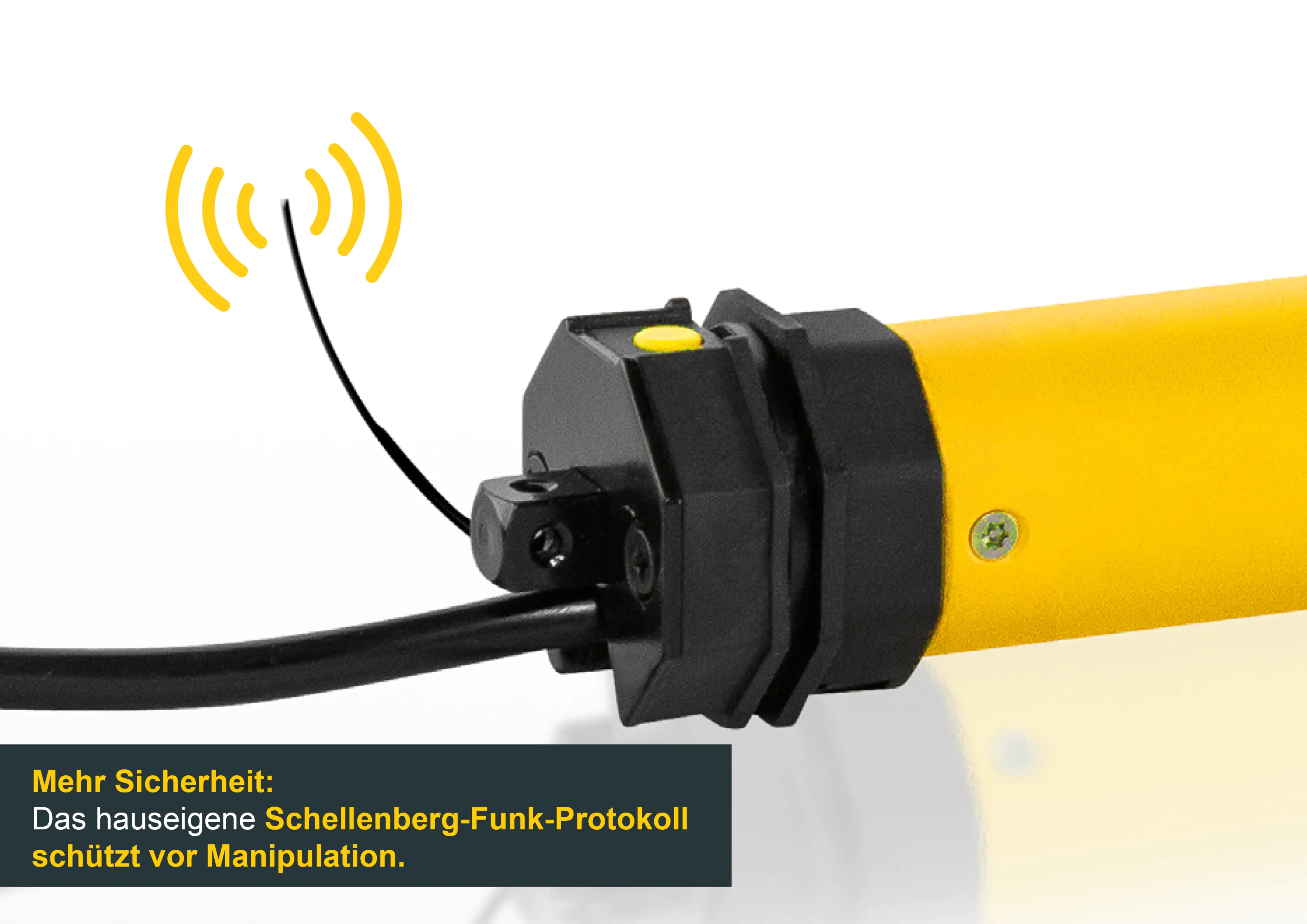 Schellenberg Funk-Rollladenmotor Maxi Premium 10 Nm für 60 mm Achtkantwelle