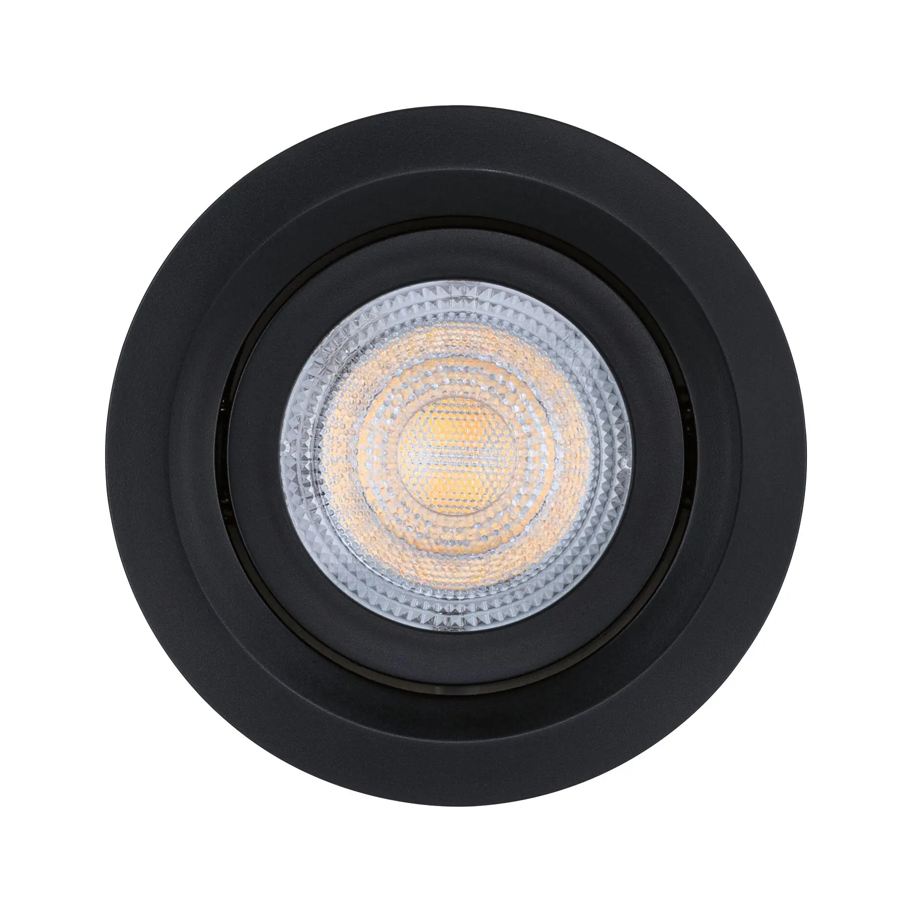 Paulmann LED-Einbauleuchte Fixed 3er Set 570 lm Ø 8,2 cm warmweiß schwarz