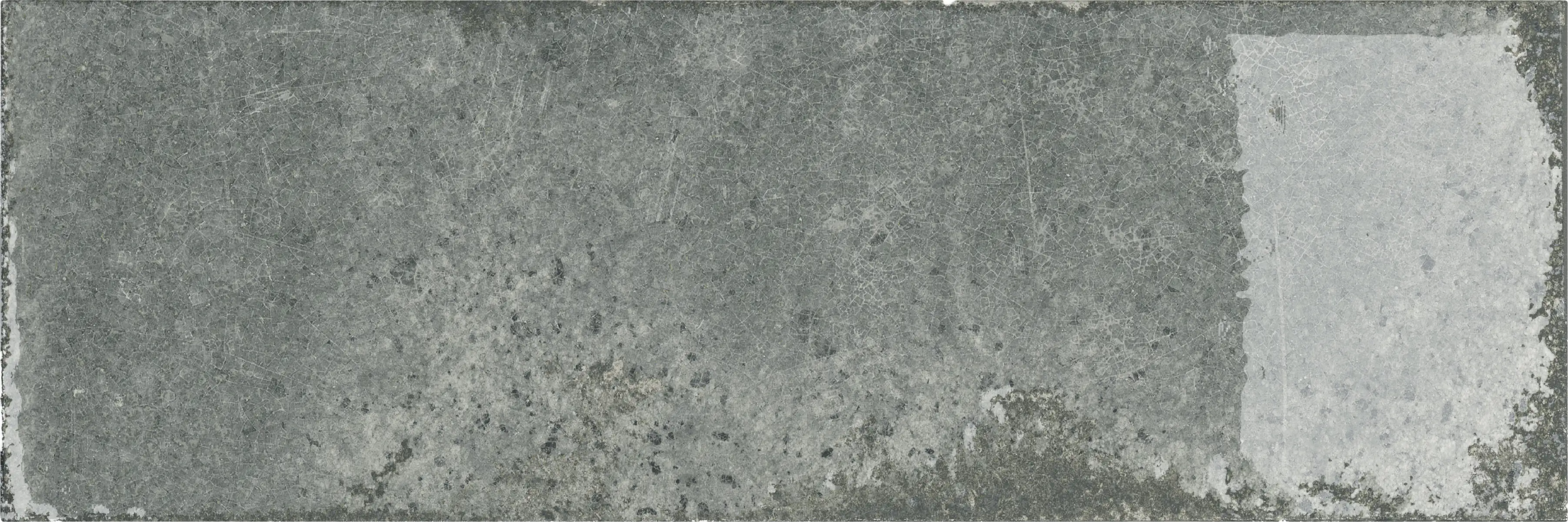 Wandfliese Alma 10 x 30 cm grau glanz