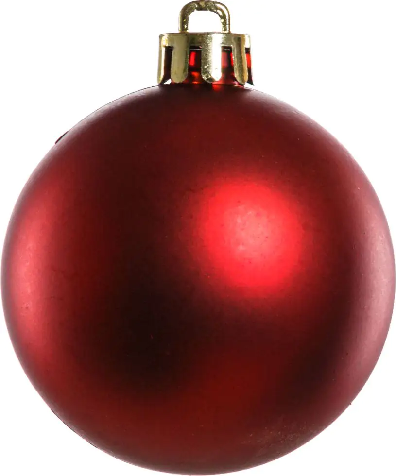 TrendLine Weihnachtskugeln bruchfest, langlebig Ø 6, 8 10 cm rot 26 Stück