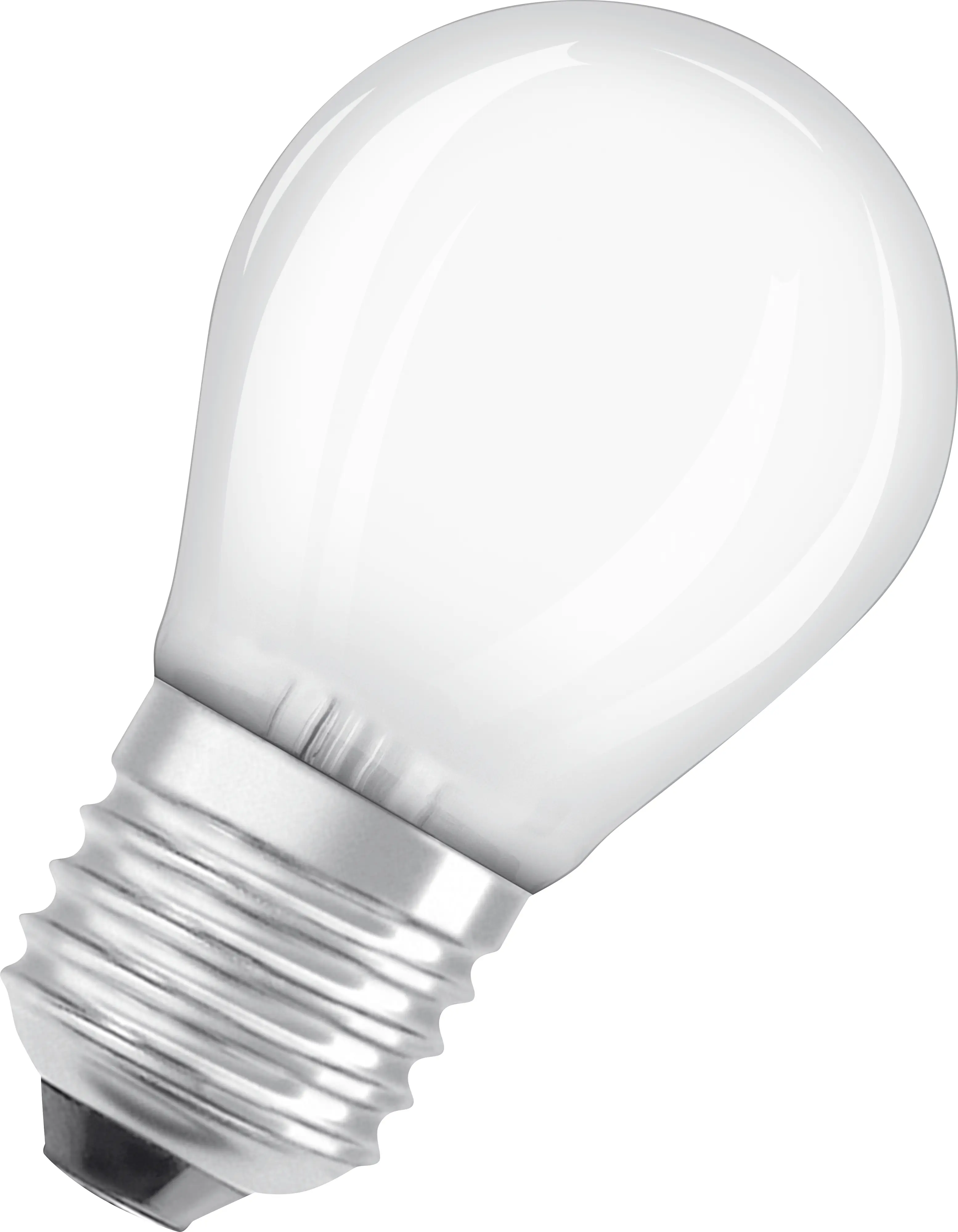 Osram LED Leuchtmittel Star P60 E27 5,5W warmweiß, weiß matt